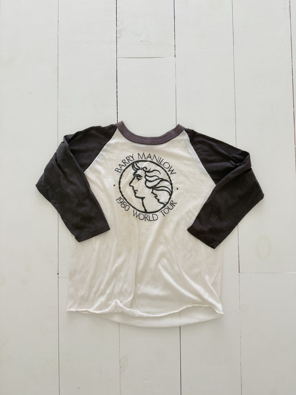 1980 Barry Manalow World Tour Tee