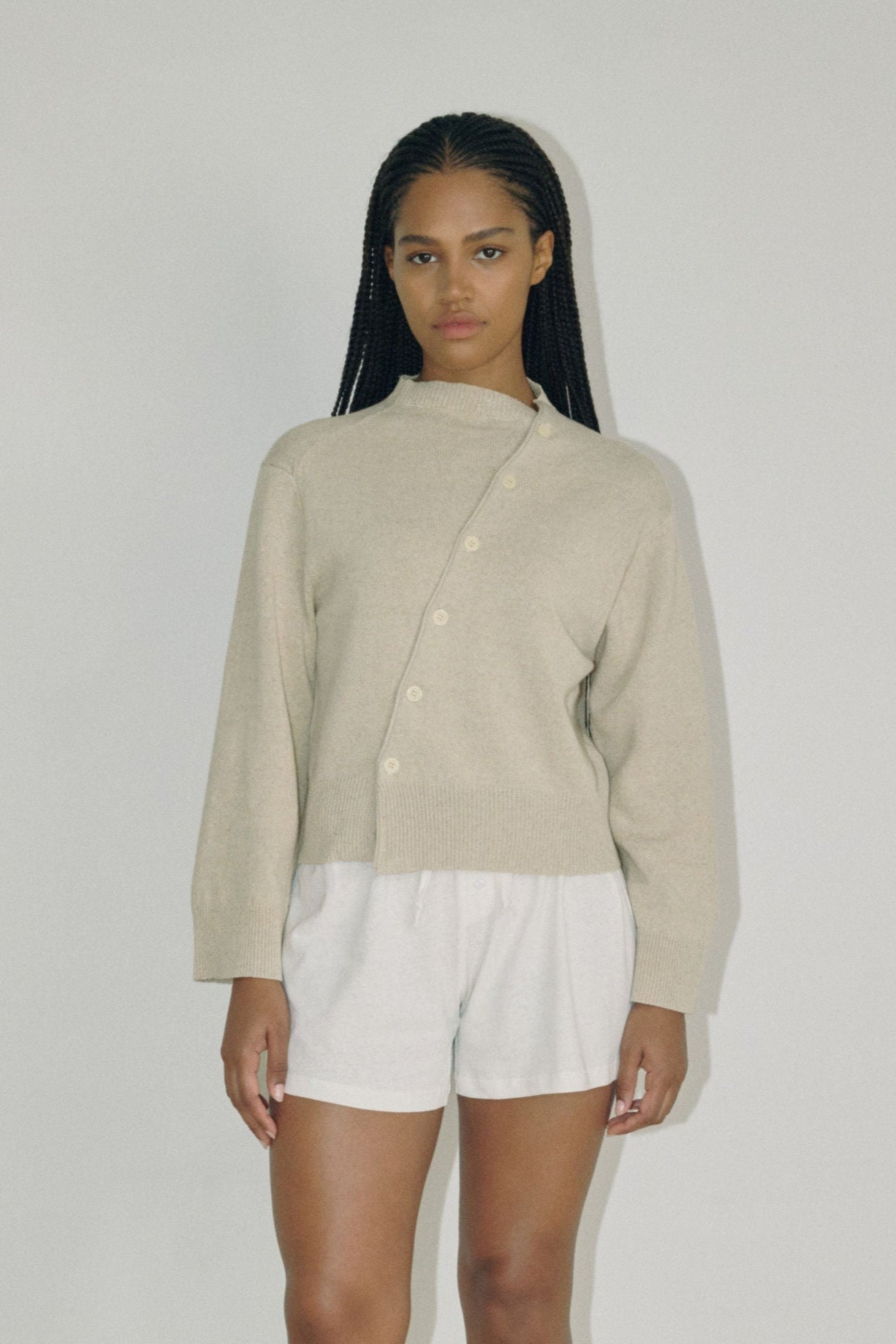 The Asymmetric Knit, Oat