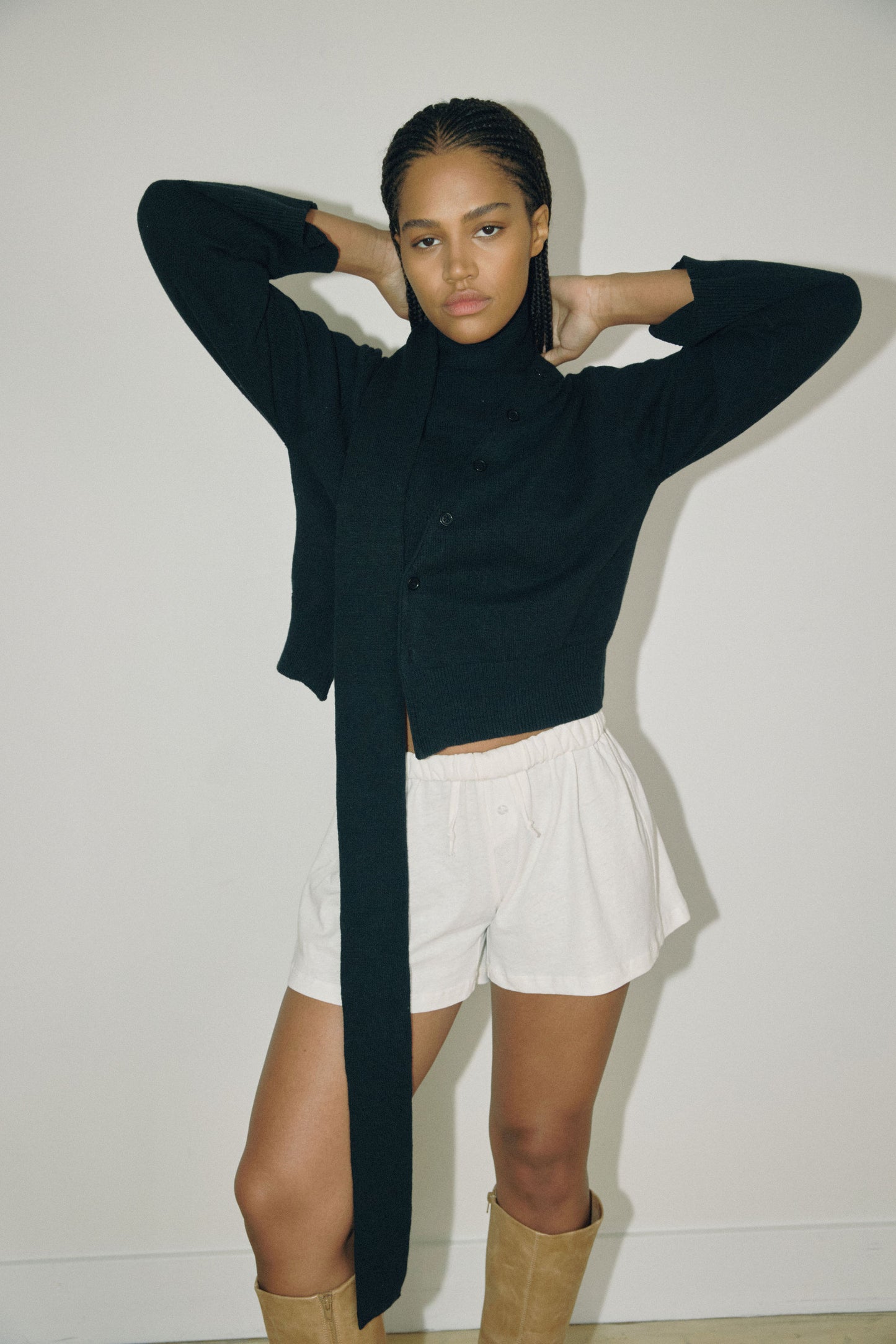 The Asymmetric Knit, Onyx