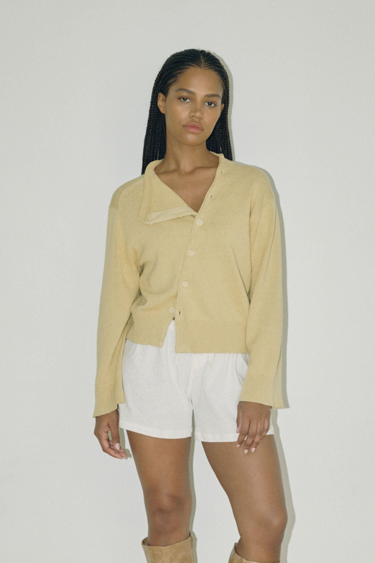 The Asymmetric Knit, Wheat