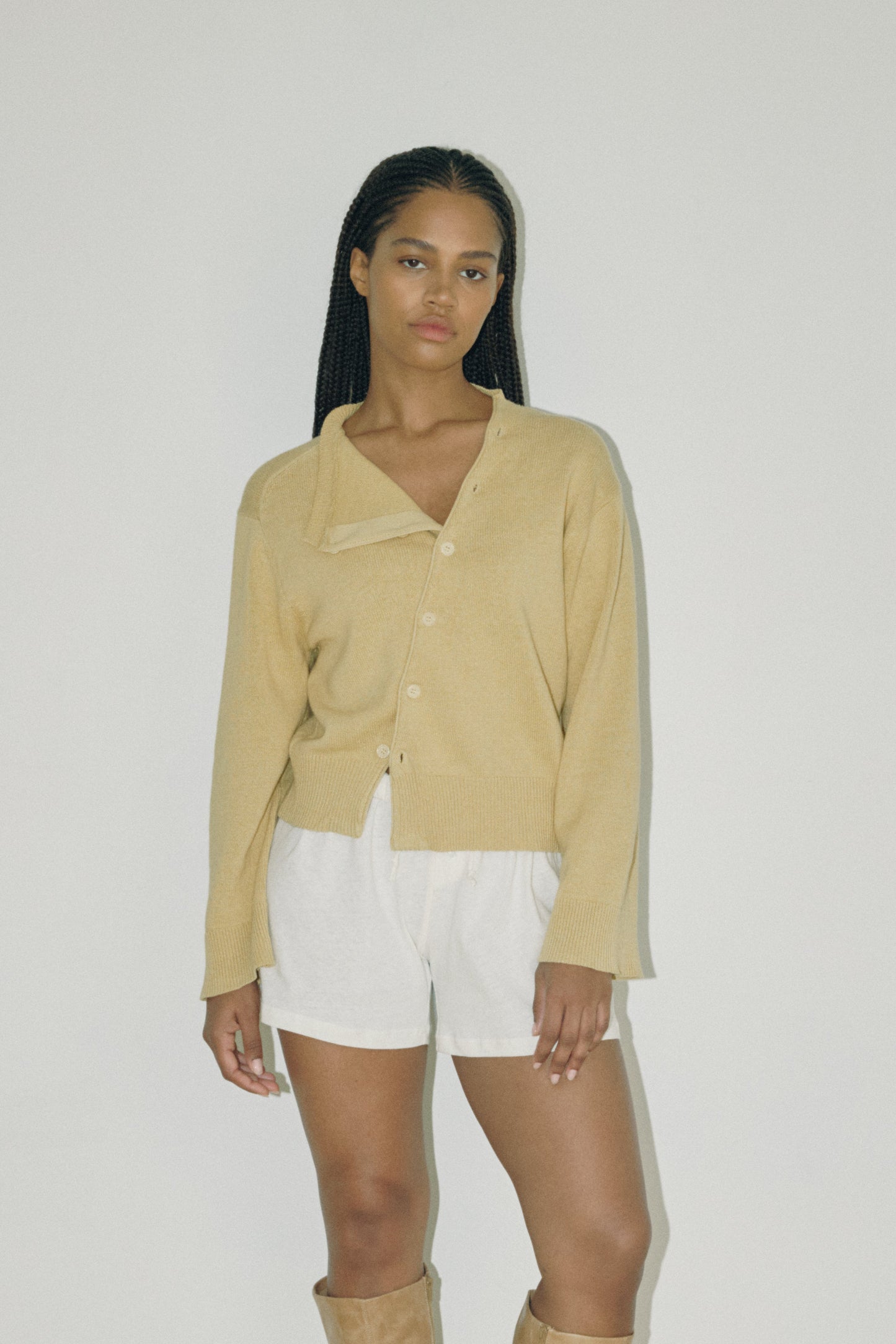 The Asymmetric Knit, Wheat