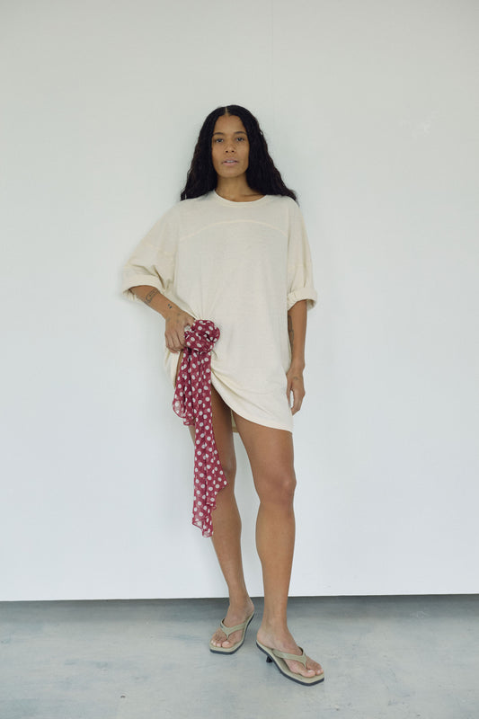 The Football Tee, Milk