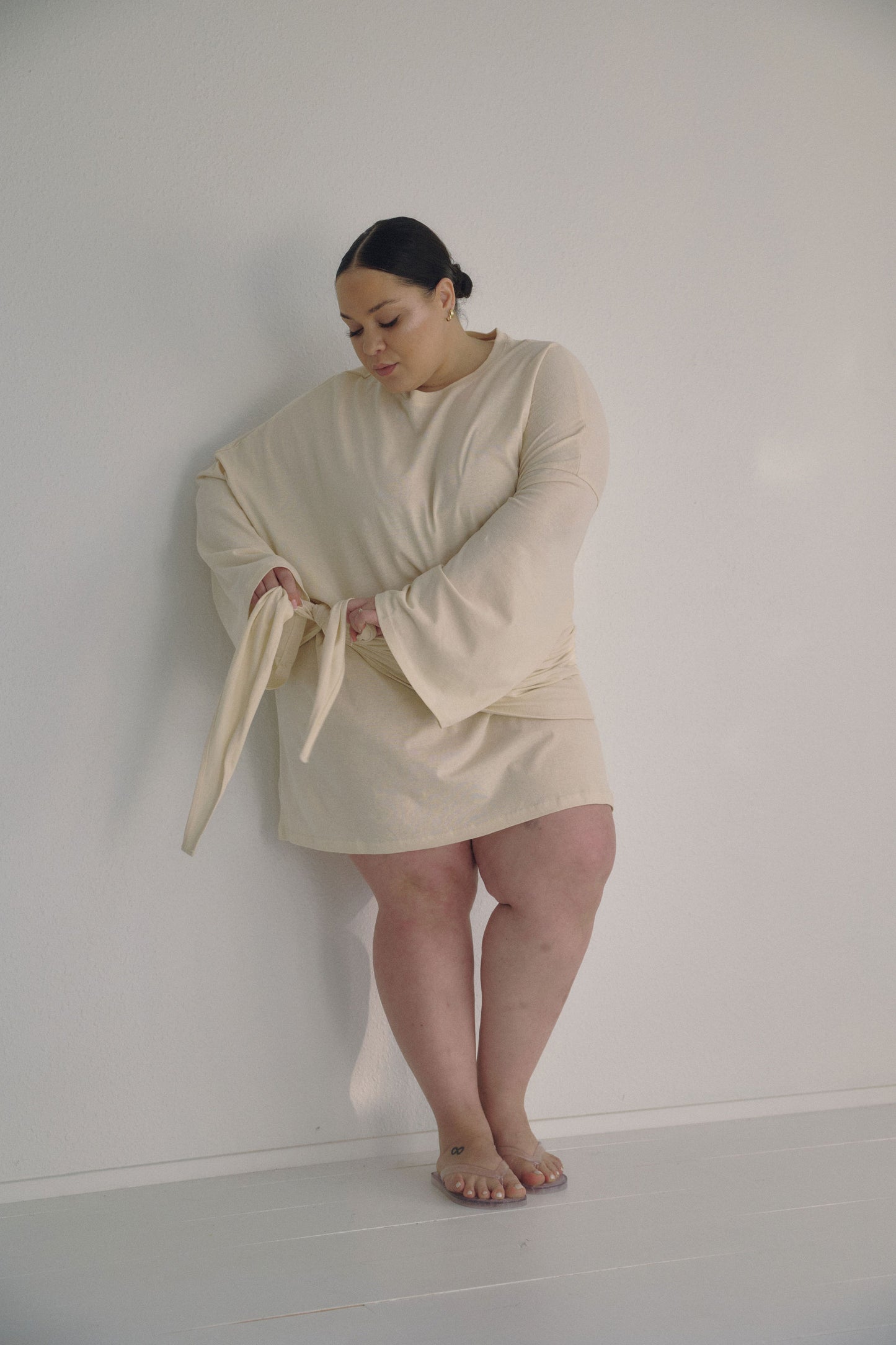 The Wrap Dress - Milk