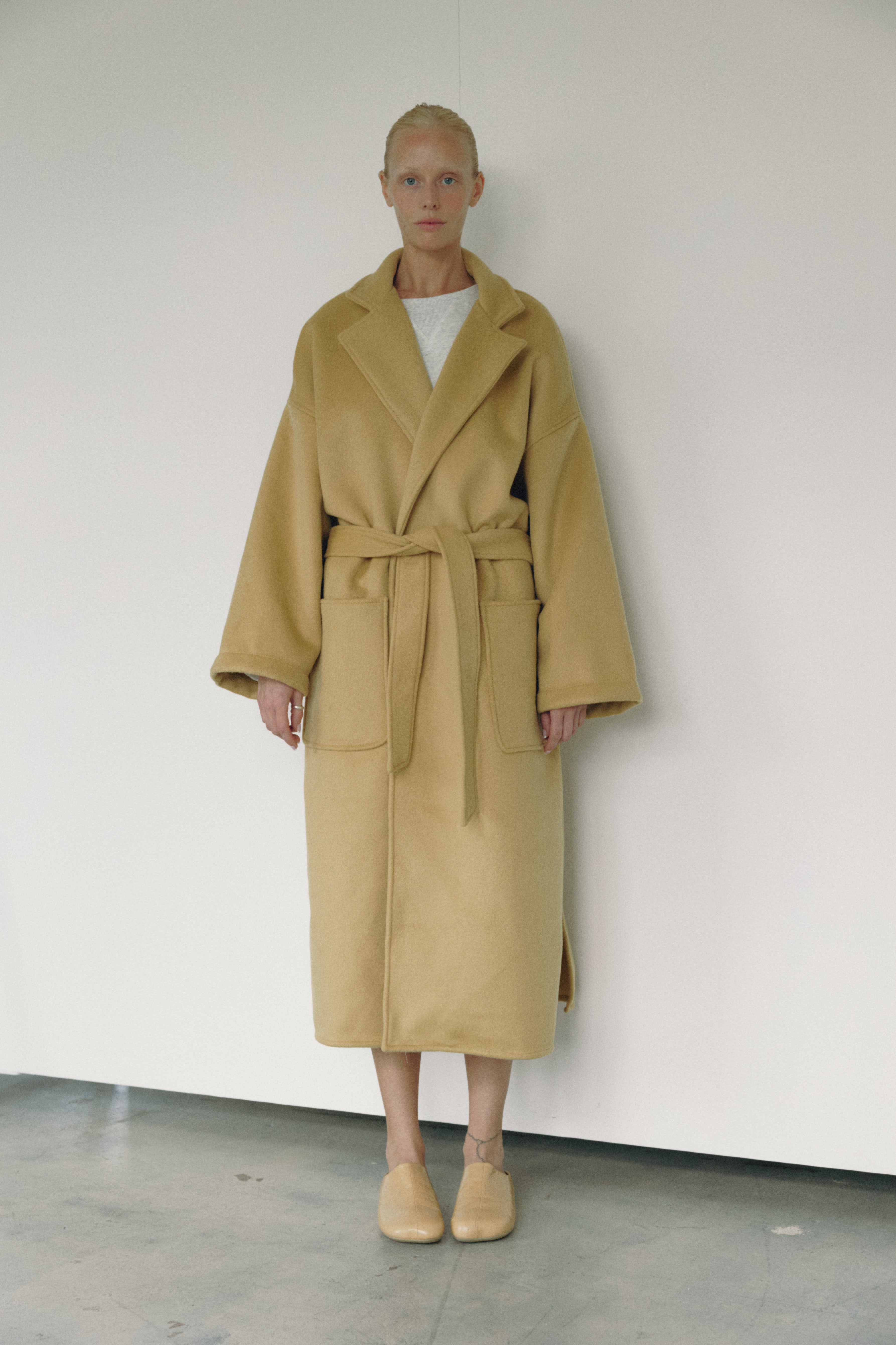 ⭐︎Ri⭐︎Grace Wrap Coat cream ⭐︎Ri⭐︎Grace Wrap Coat cream