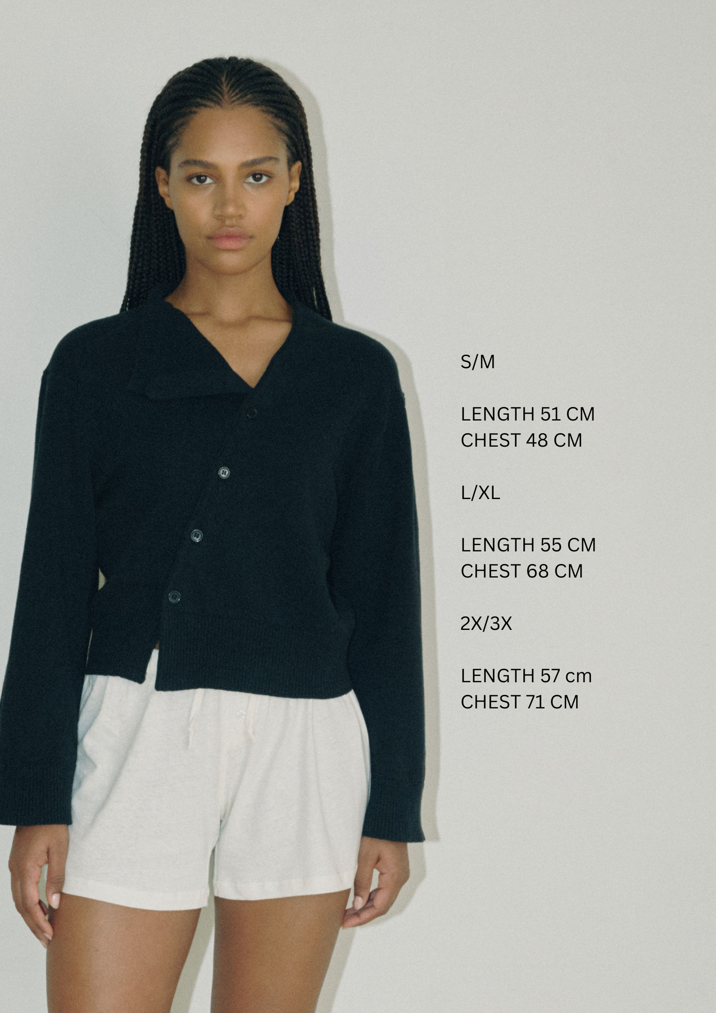 The Asymmetric Knit, Onyx