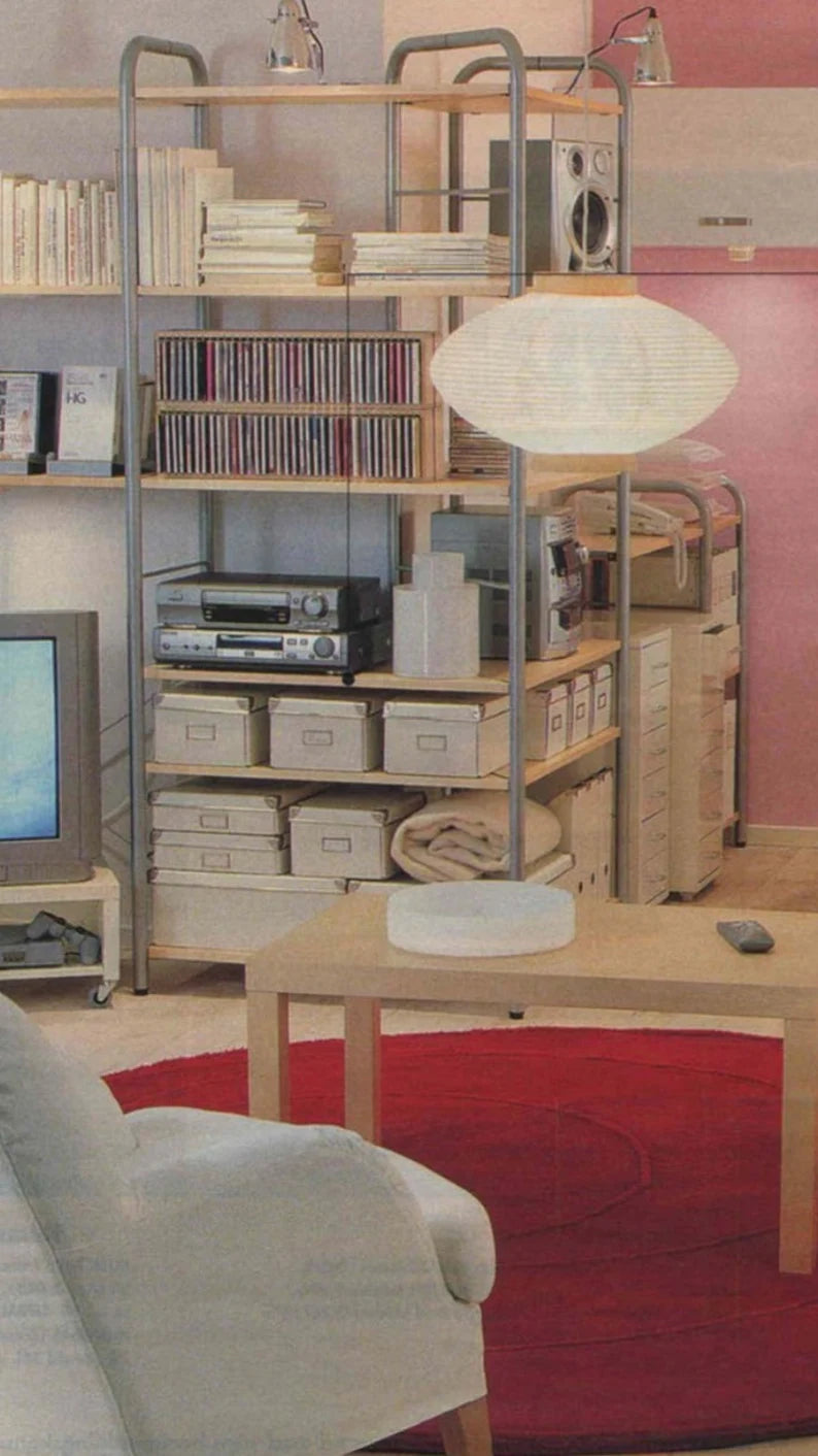 Vintage Ikea Paper Pendant Lamp