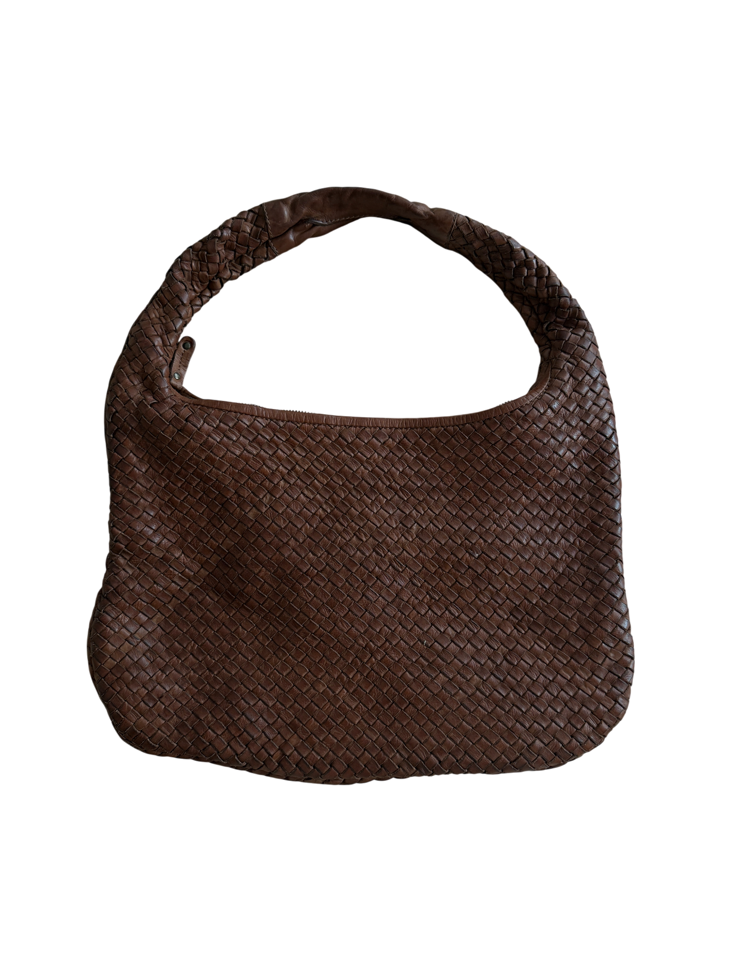 Woven Leather Bag
