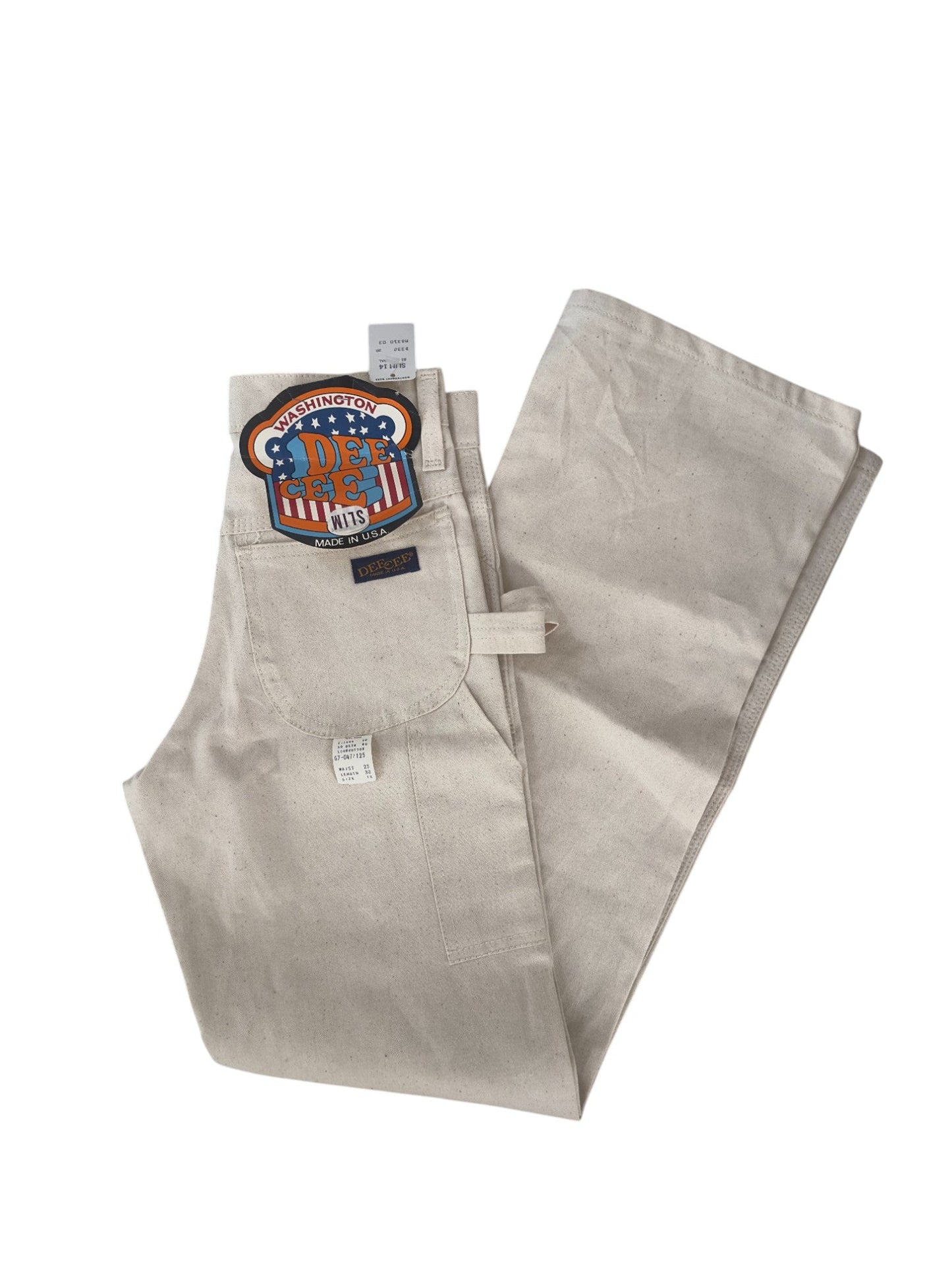 Deadstock Washington Dee Cee Carpenter Pants, Size 14 Youth