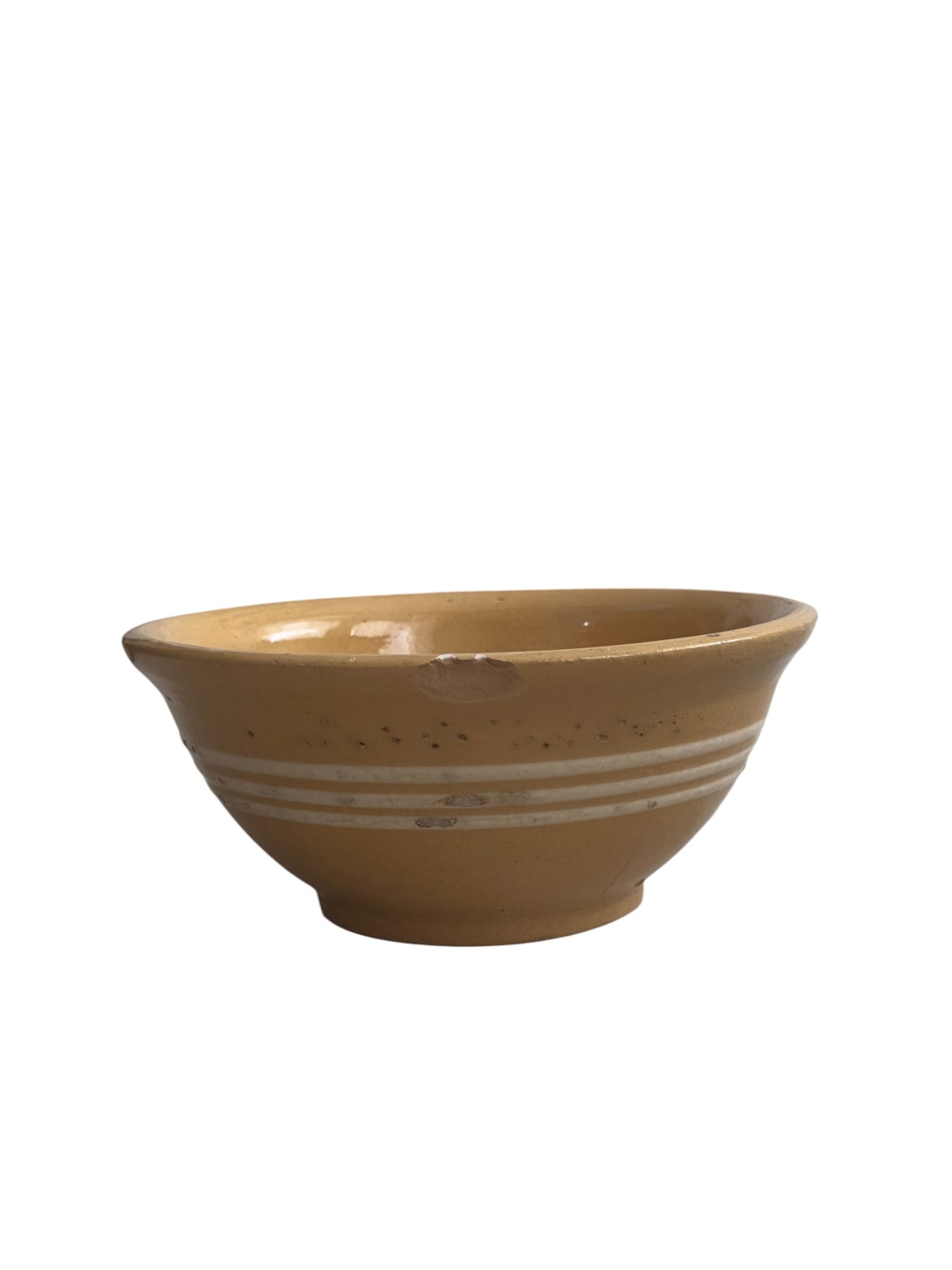 Antique Yellow Ware Bowl