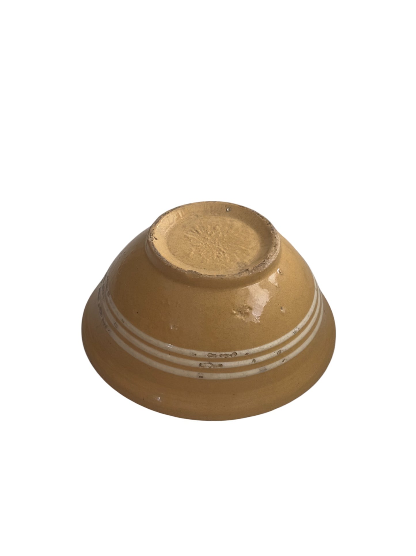Antique Yellow Ware Bowl