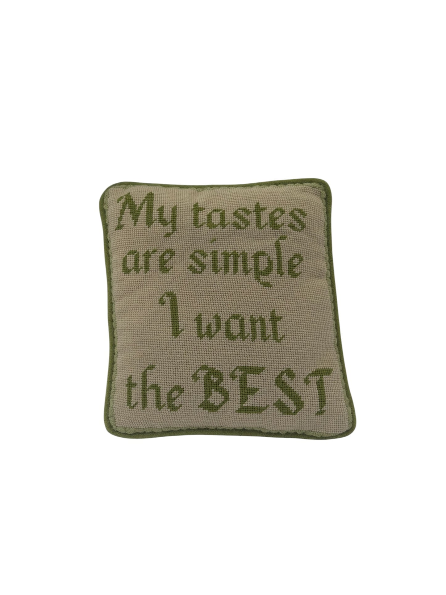 Needle Point Pillow