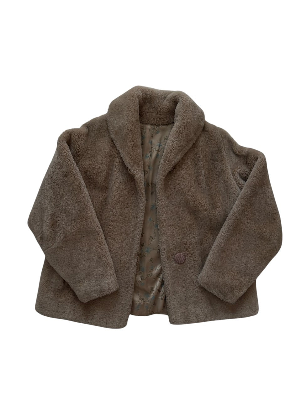 1960s Faux Fur Coat