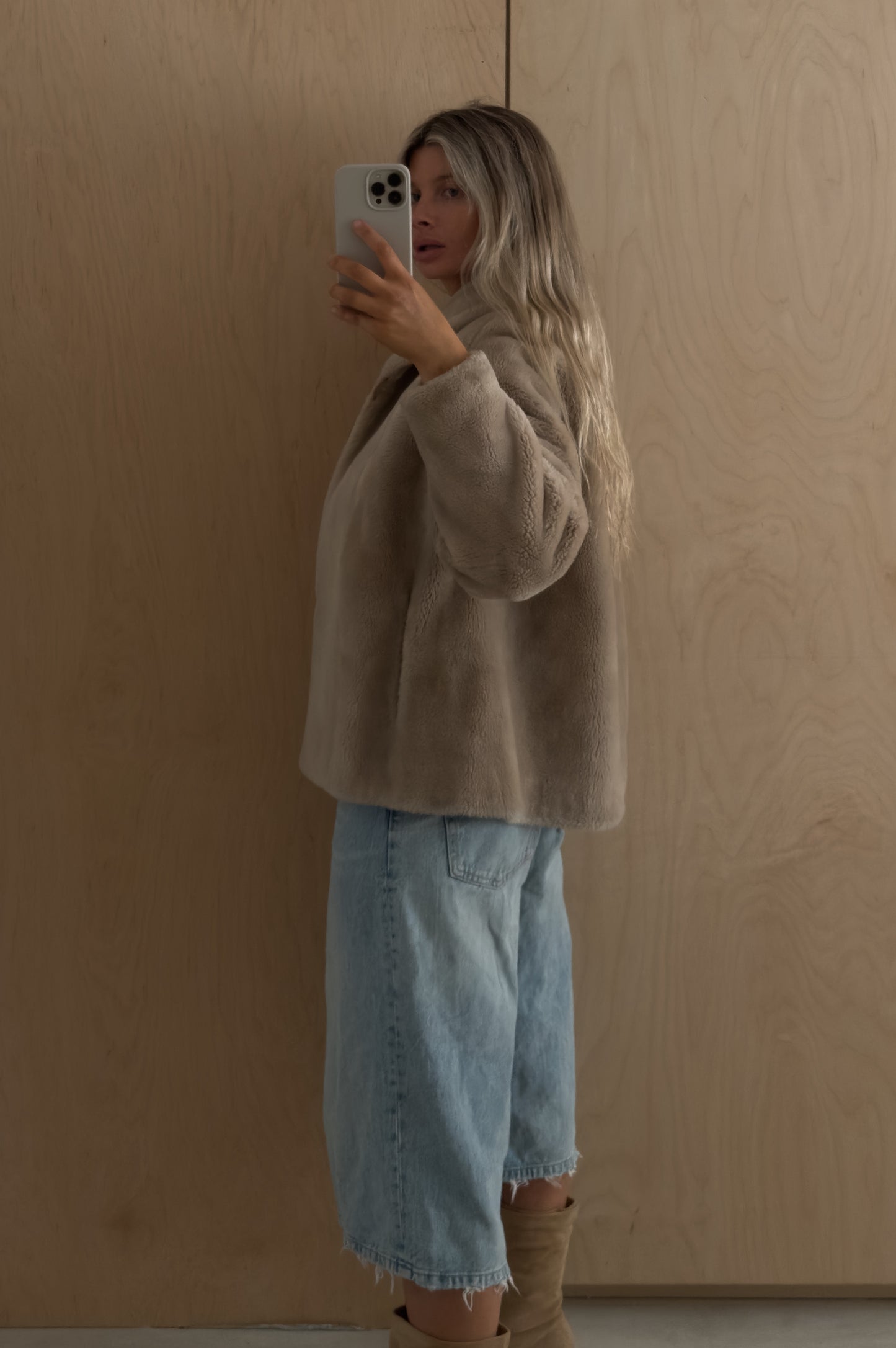 1960s Faux Fur Coat