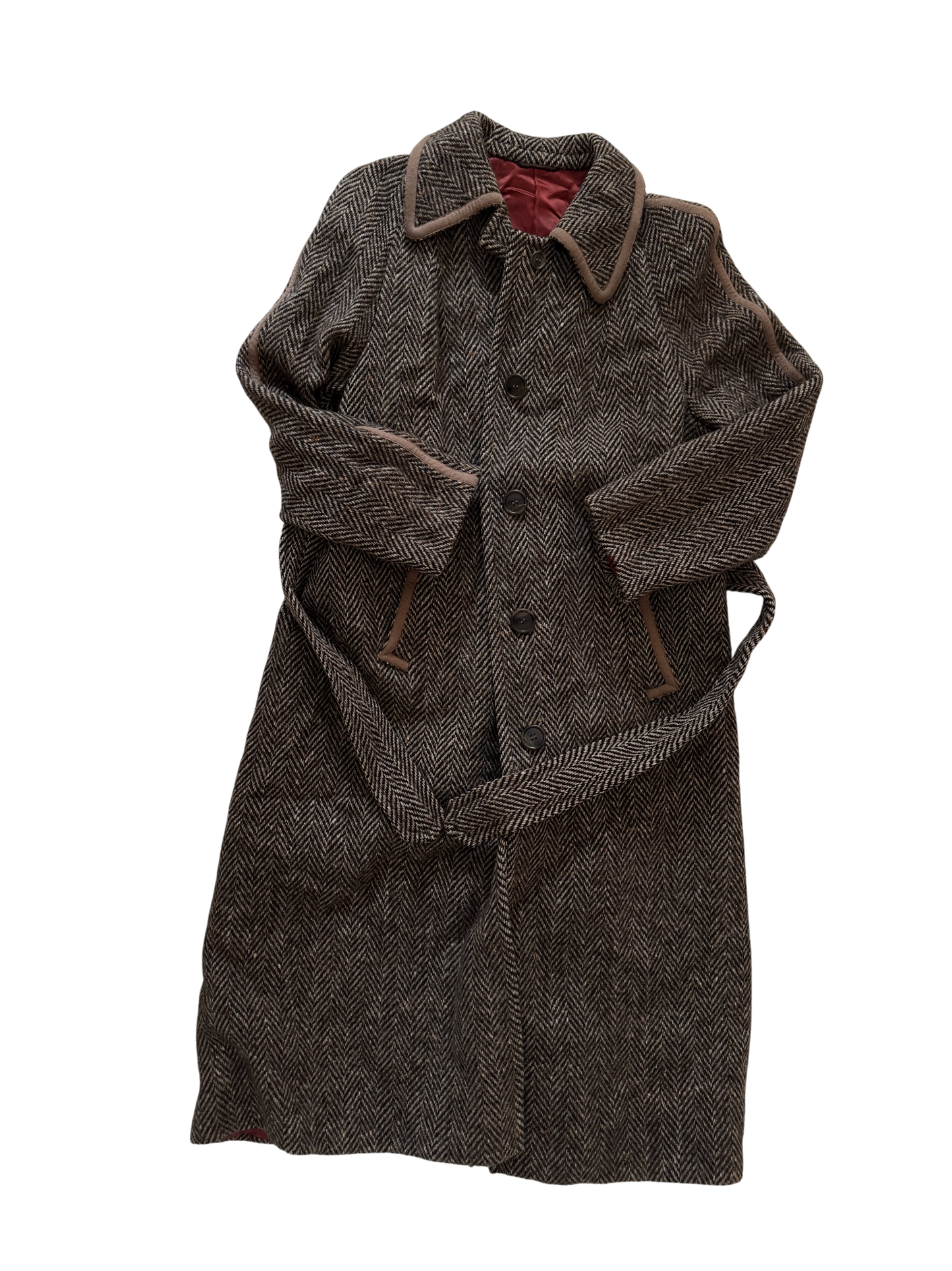 1970s Wool Tweed Coat