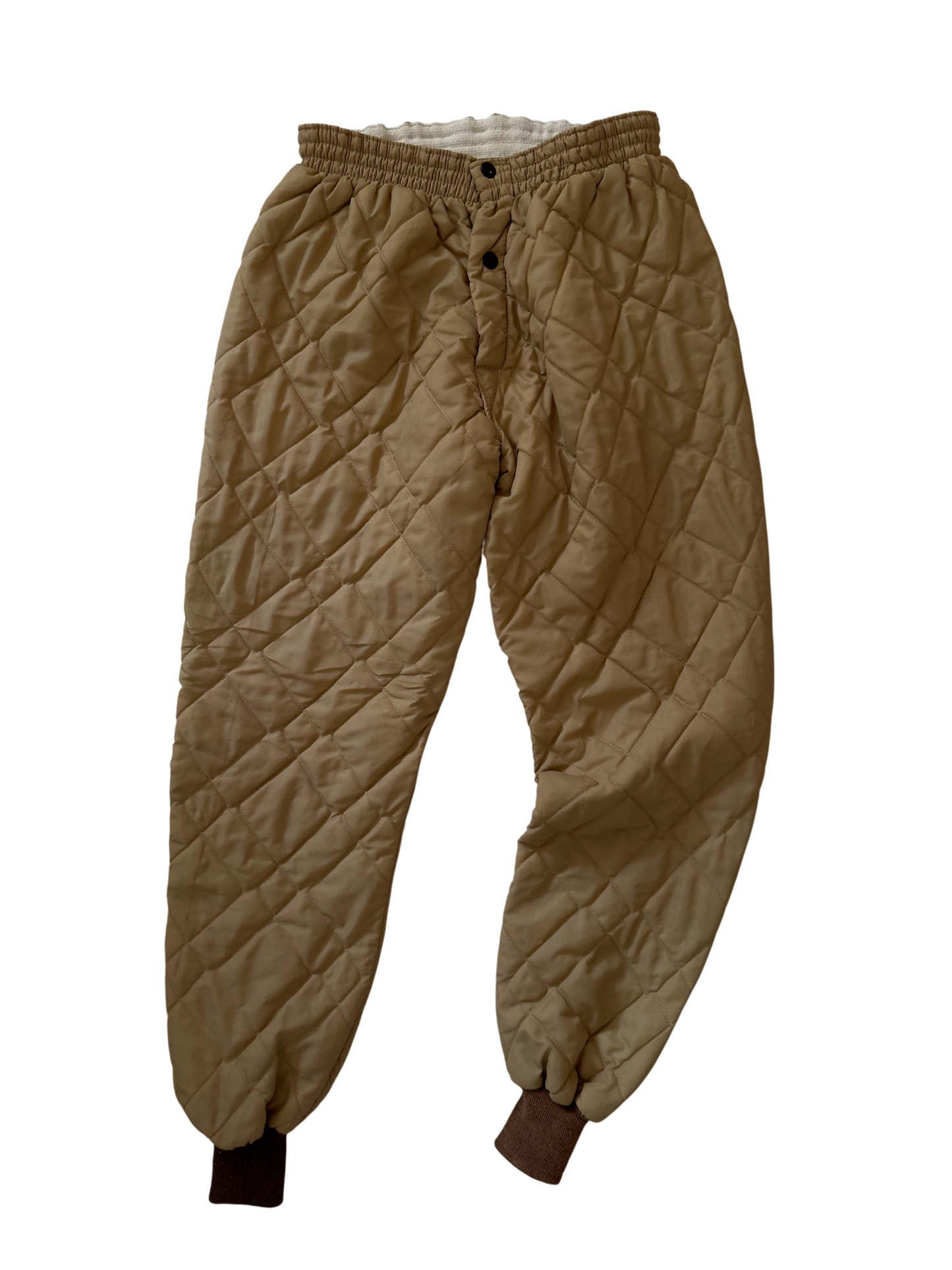 1970s Quilted Thermal Pants