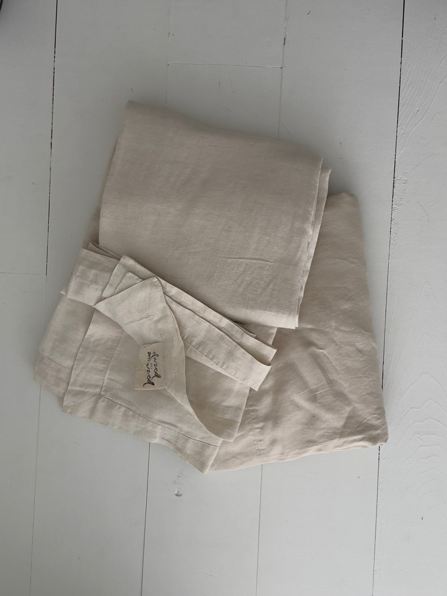 Dazed But Amazed Linen Throw