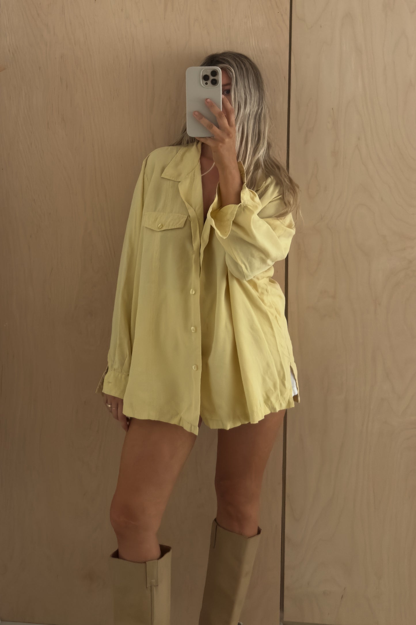 Silk Oxford Shirt
