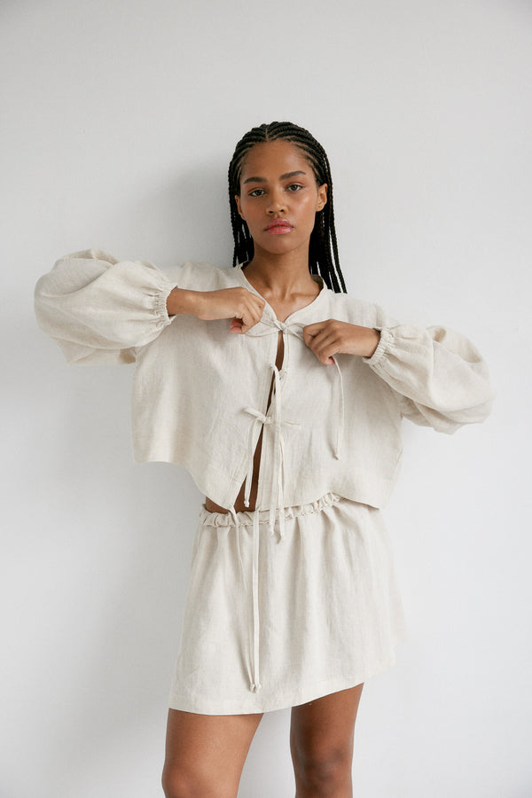 Bohemian Tie Top