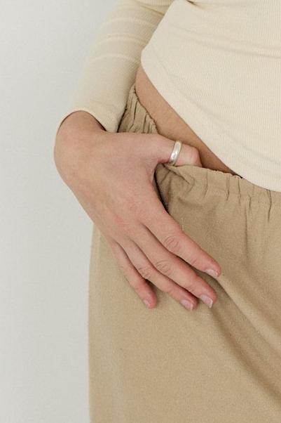 The Raw Silk Trouser