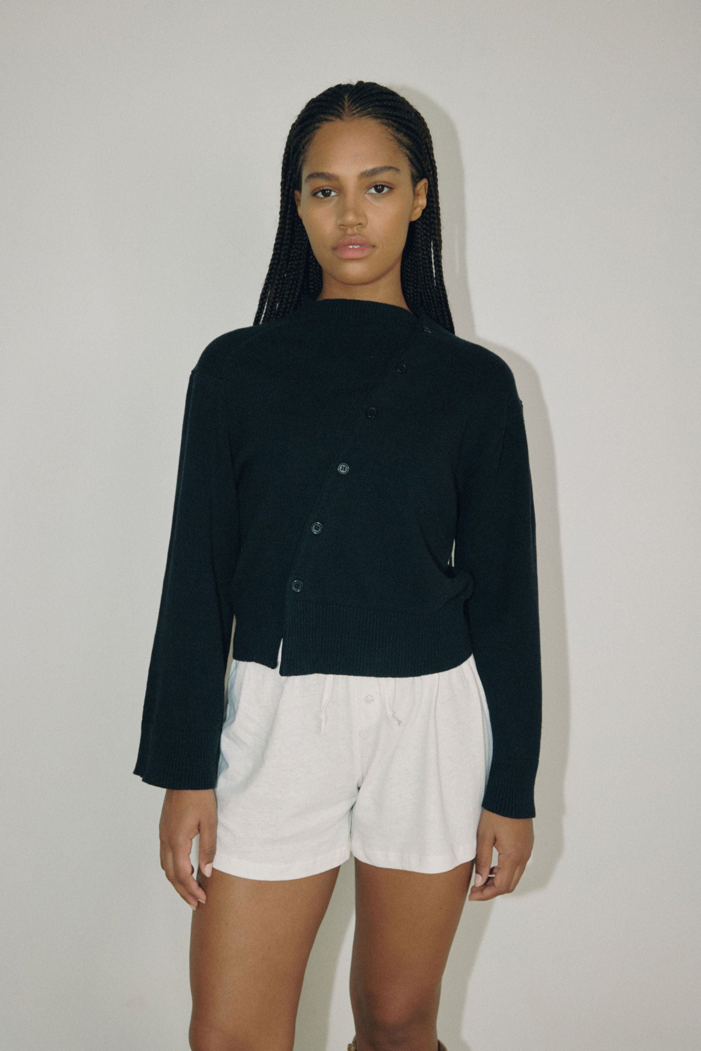 The Asymmetric Knit, Onyx
