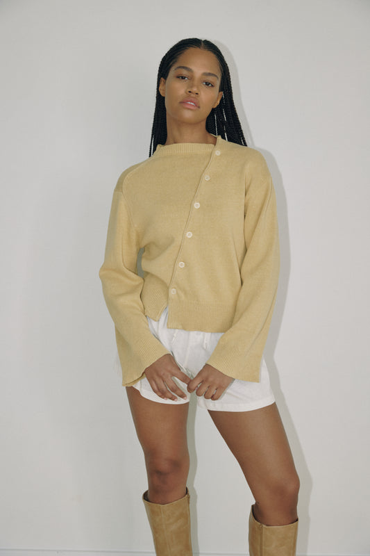 The Asymmetric Knit, Wheat