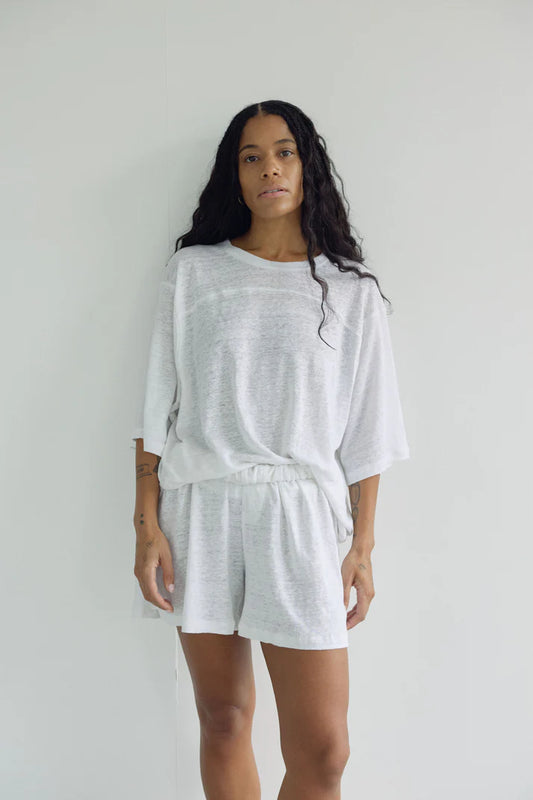 Linen Tee, Size XS/S