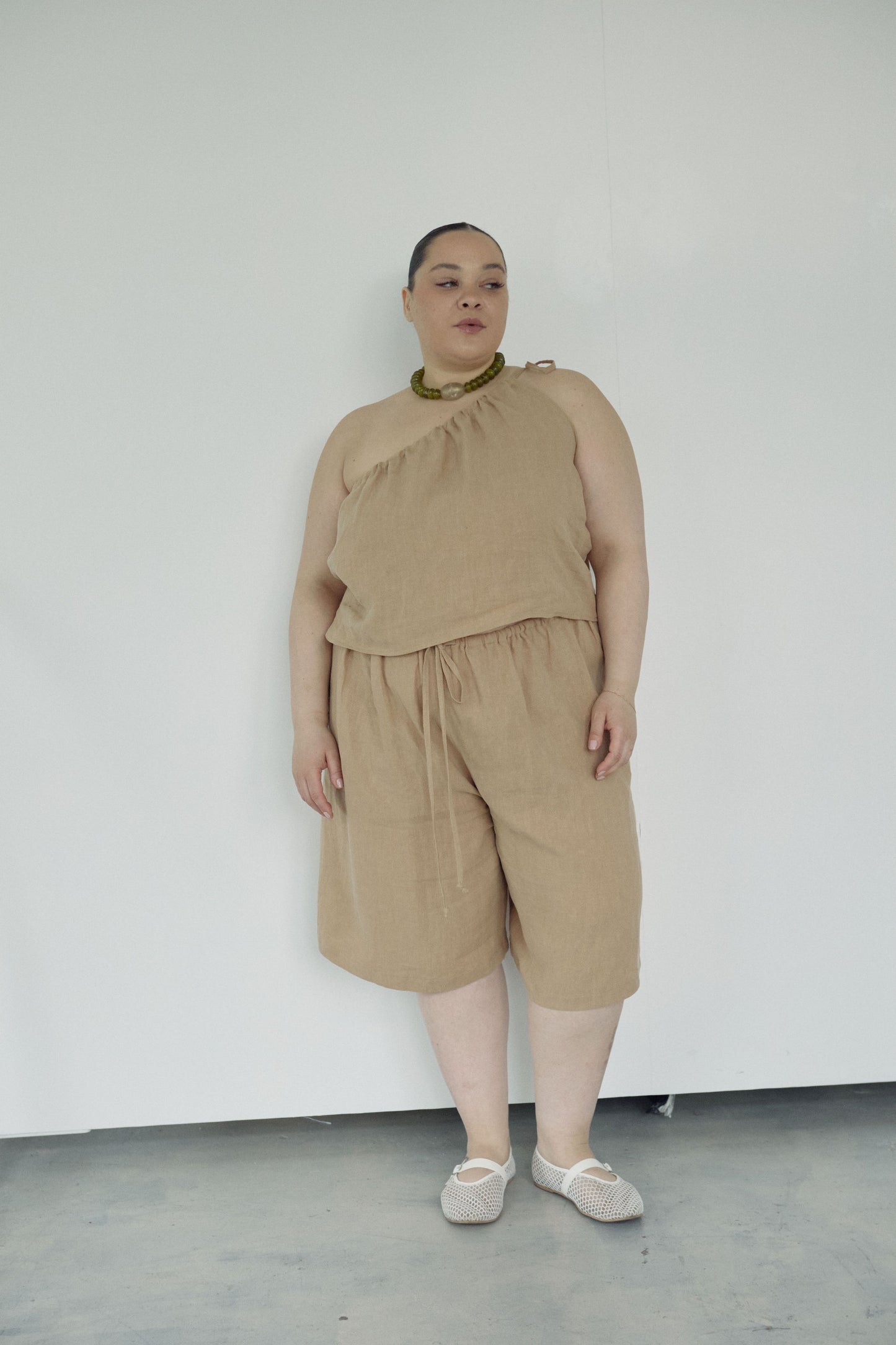 Linen Culotte, Size 3
