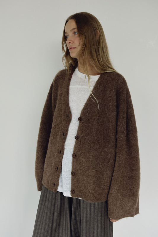 Wool Knit Cardigan Sample