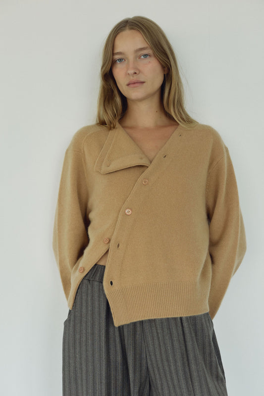Toast Cashmere Knit, S/M Sample
