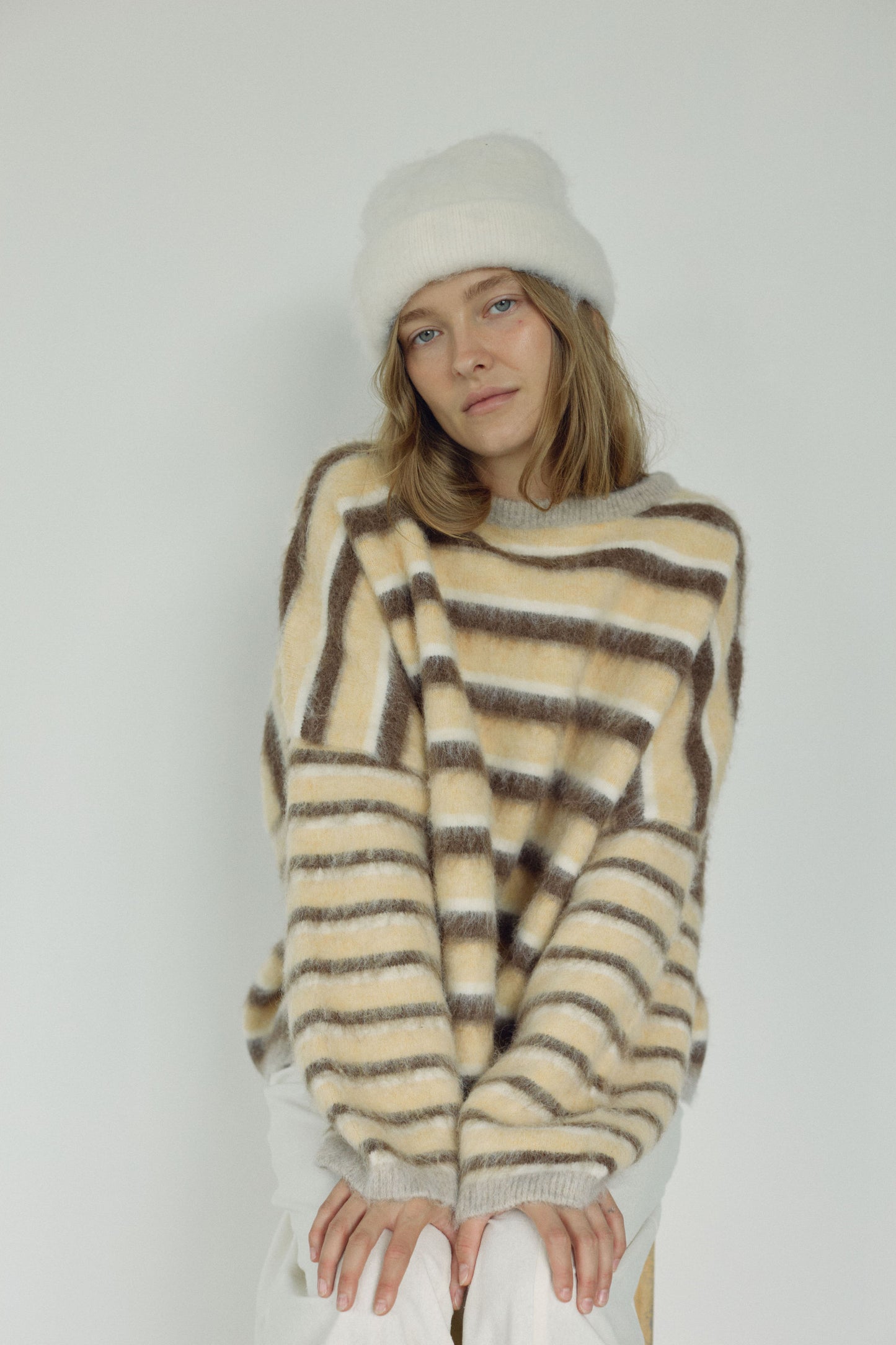 Knit Toque, Milk