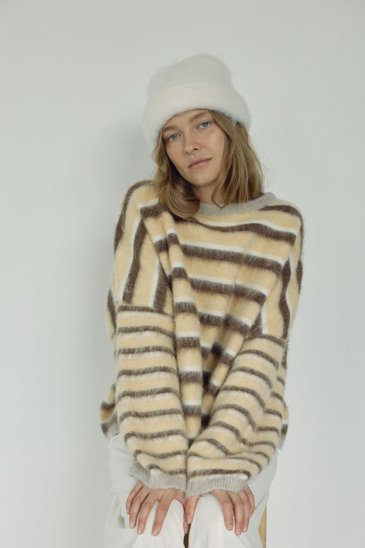 Knit Toque, Milk