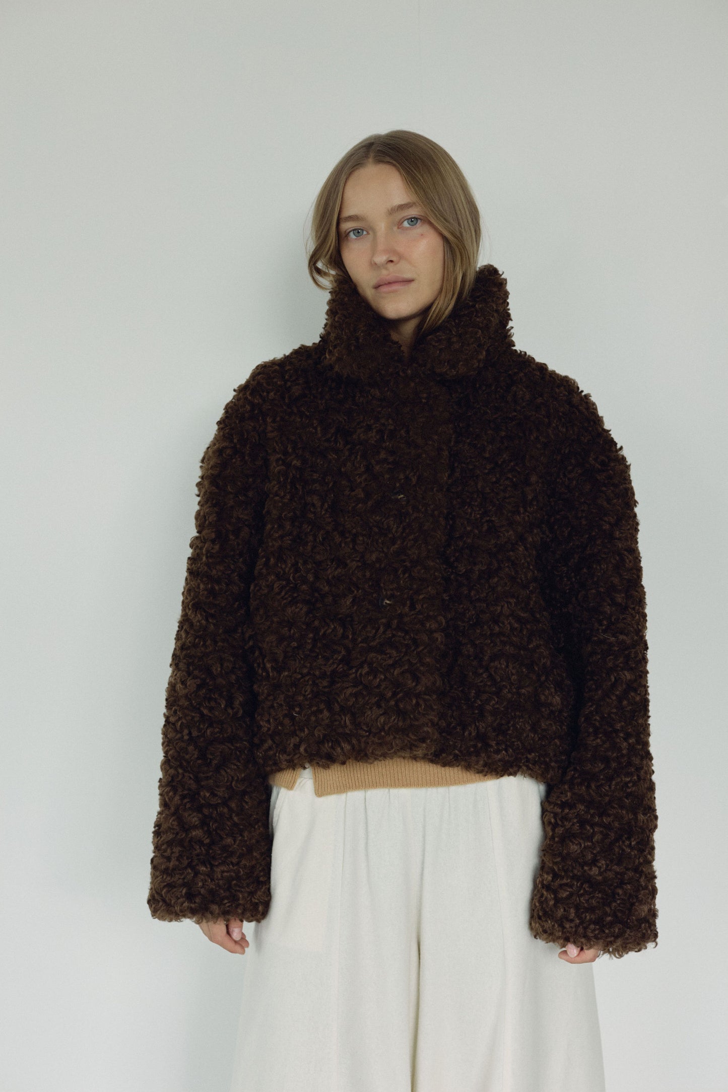The Faux Fur Coat -S/M
