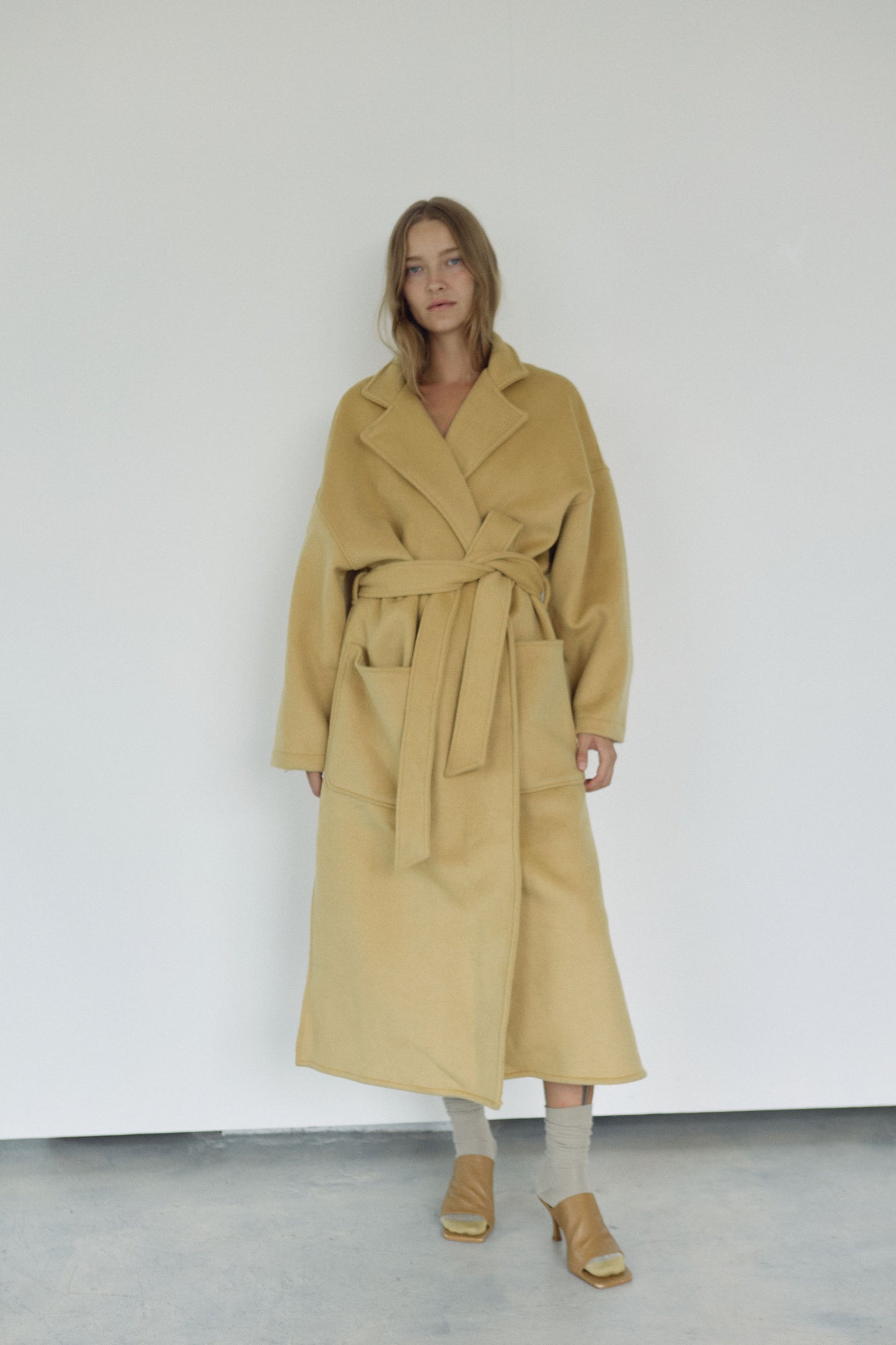 The Wool Wrap Coat LXL, last one