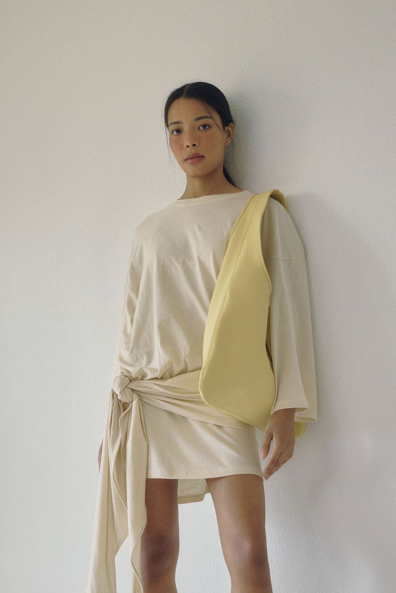 The Leather Bag - Banana