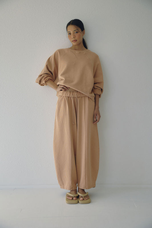 The Barrel Sweat Pant - Sand