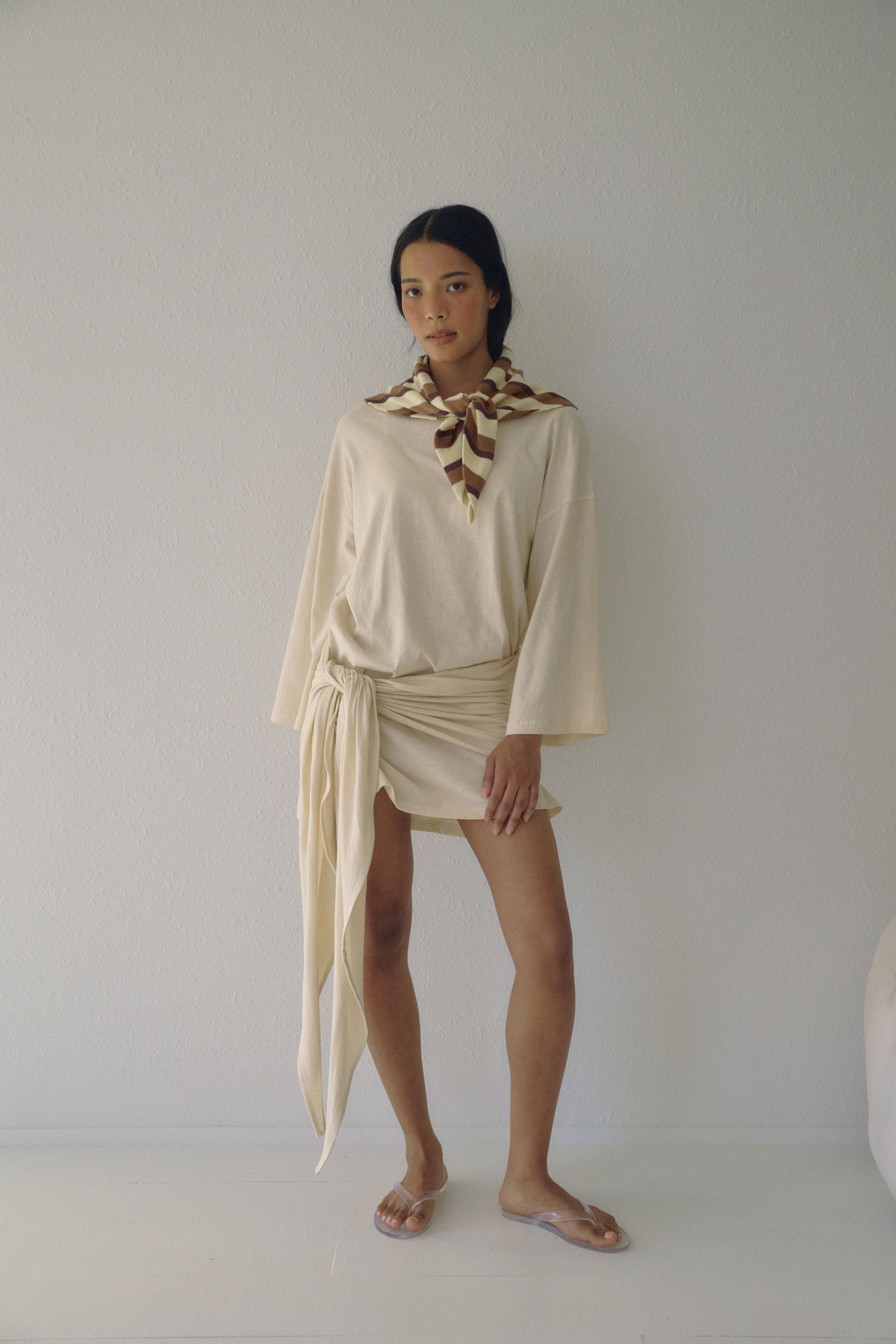 The Wrap Dress - Milk (XS/S) – BOHÈME