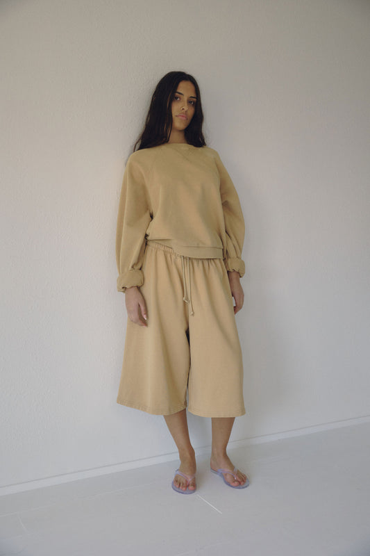 The Sweat Culotte - Sand