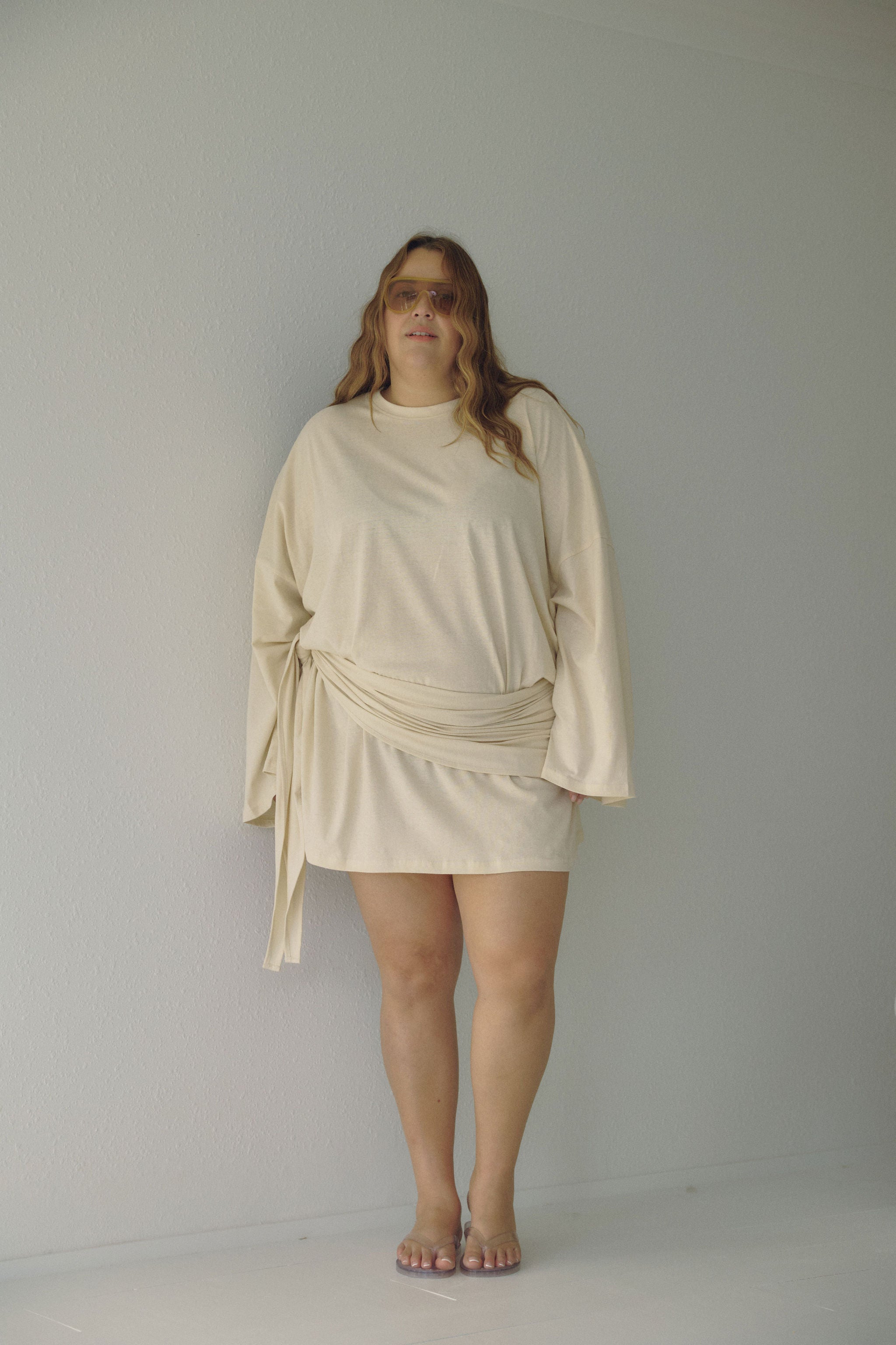 The Wrap Dress - Milk (XS/S) – BOHÈME