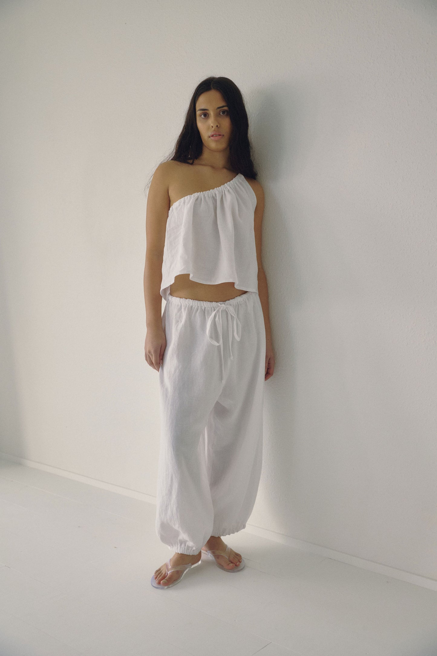 White Harem Pant - Size 2
