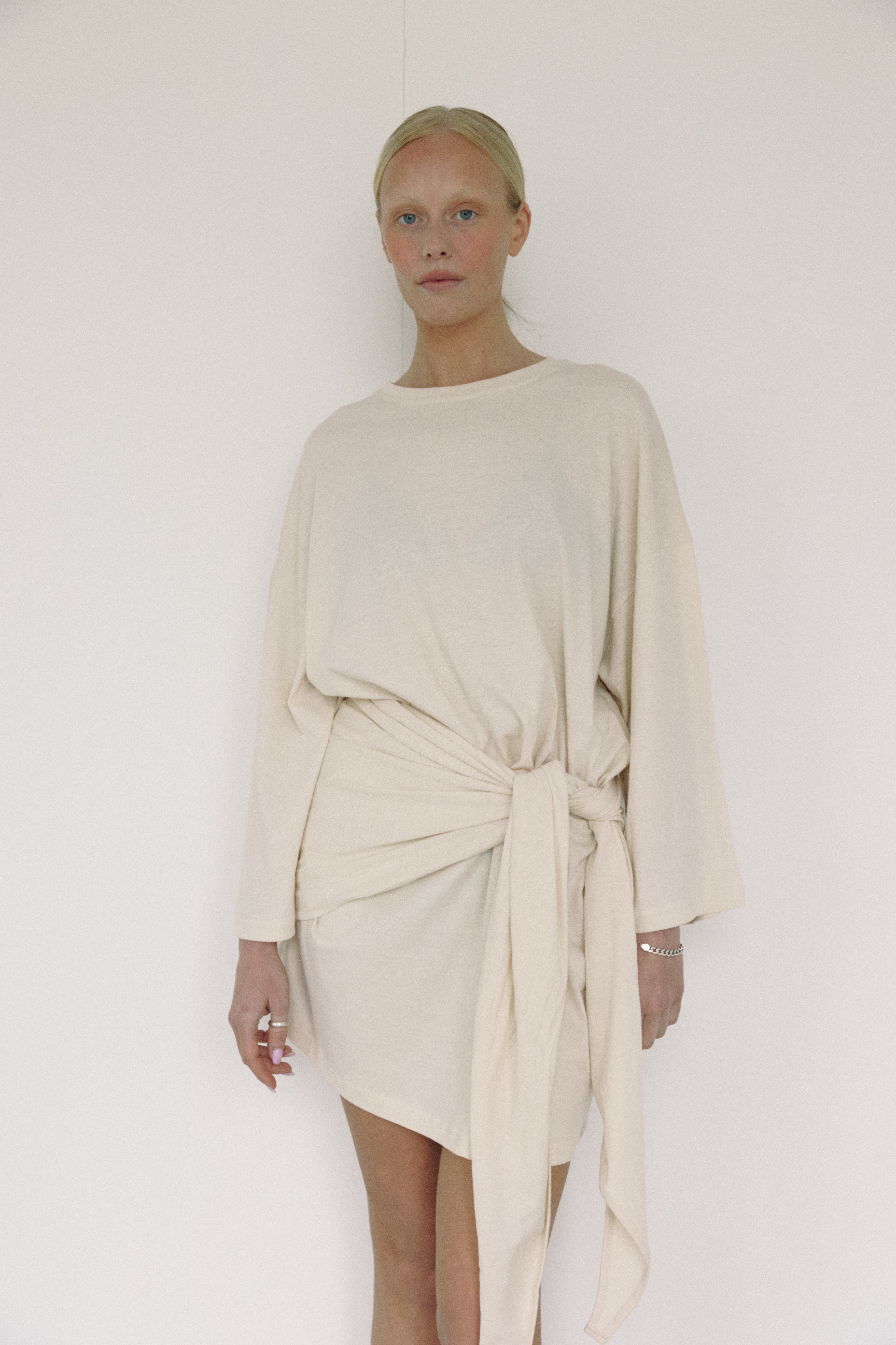 The Wrap Dress - Milk (XS/S) – BOHÈME