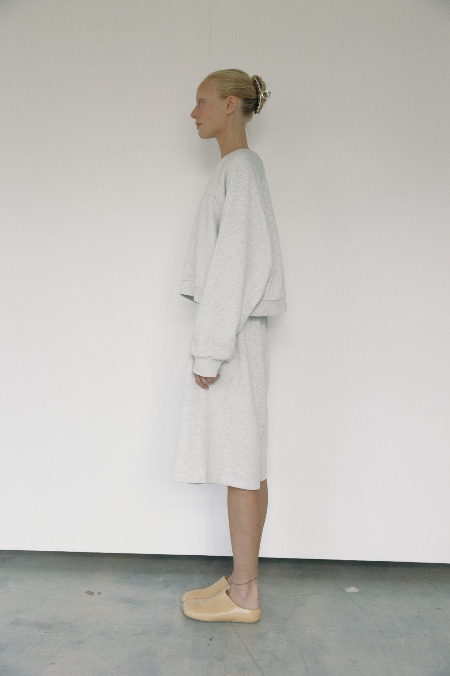 The Sweat Culotte - Grey