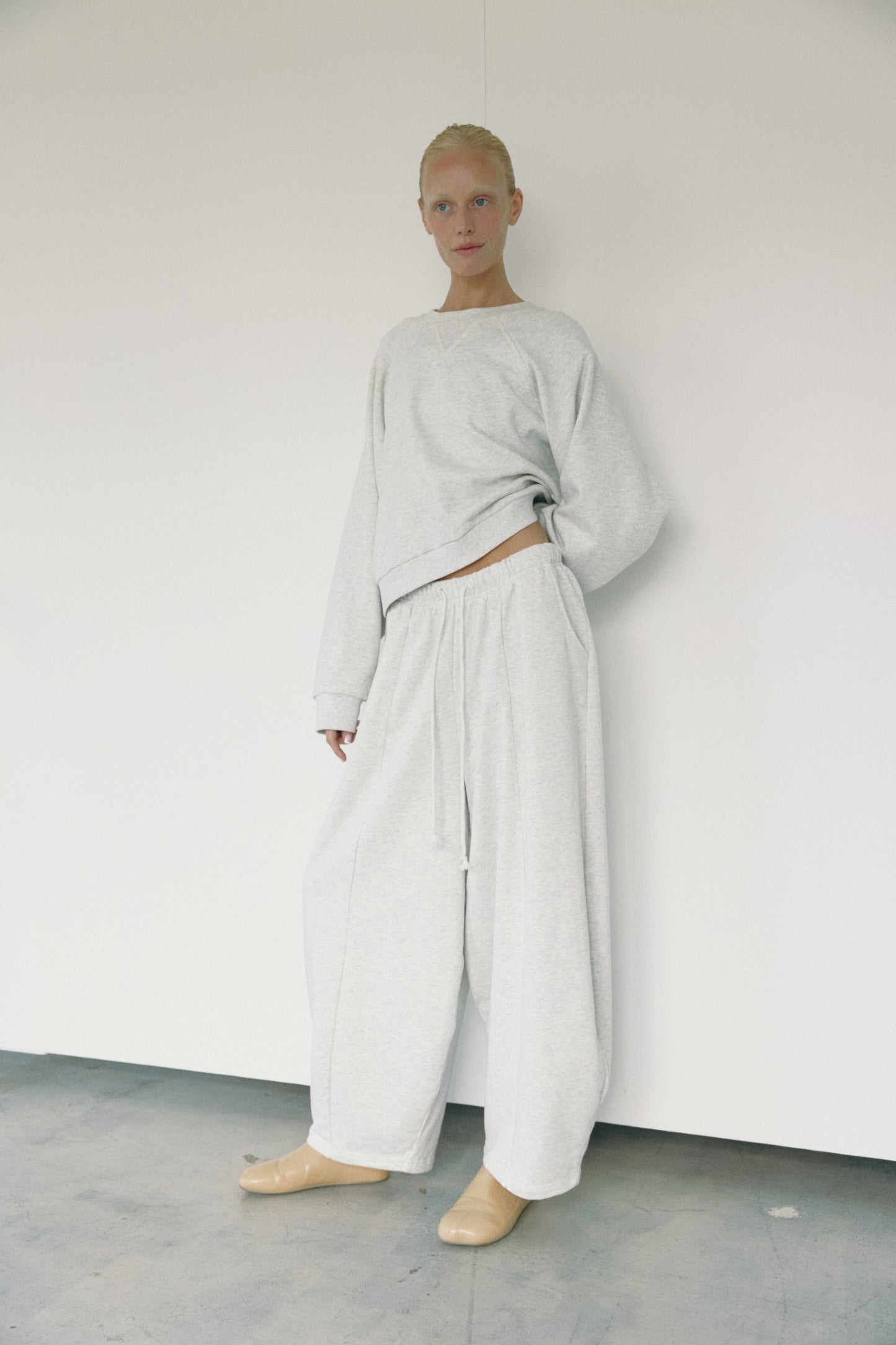 The Barrel Sweat Pant - Grey