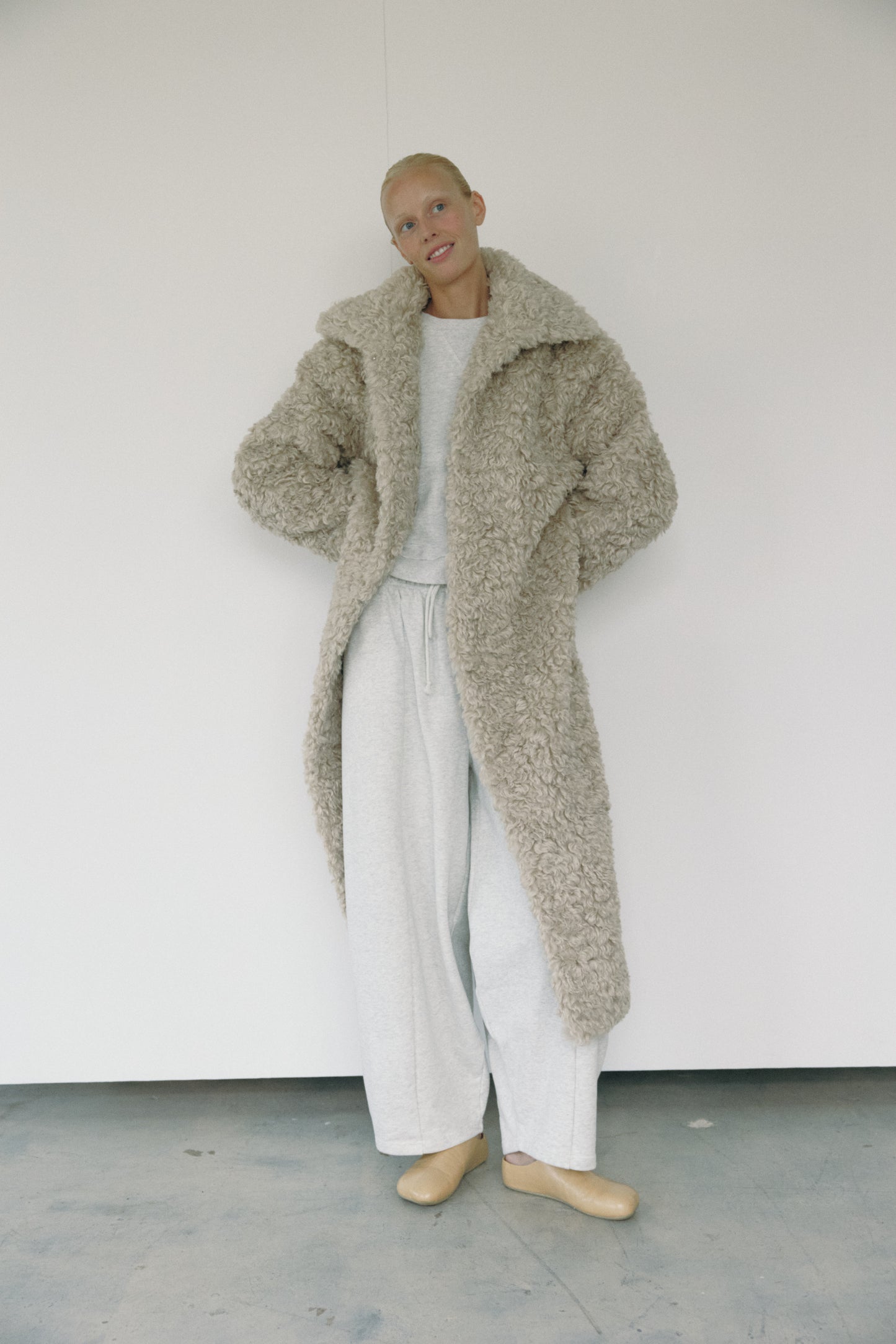 The Faux Fur Duster