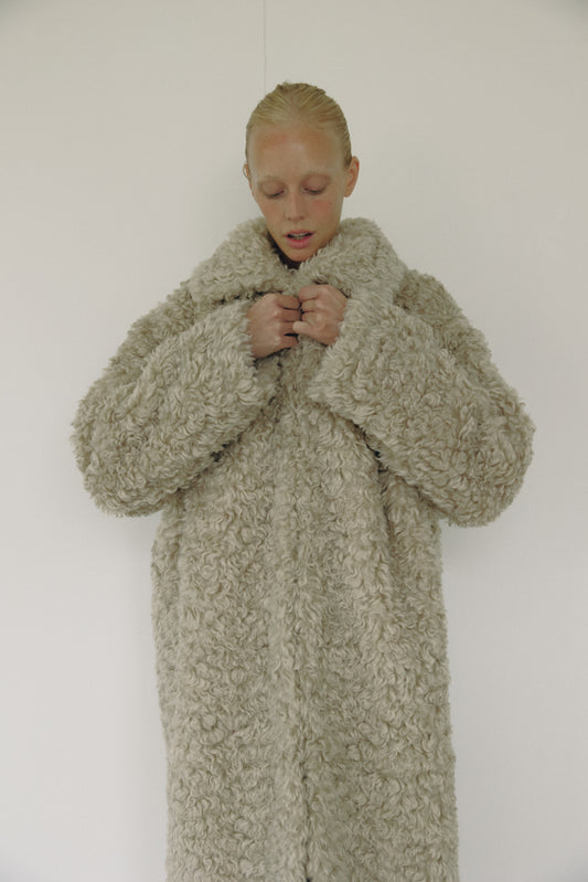 The Faux Fur Duster