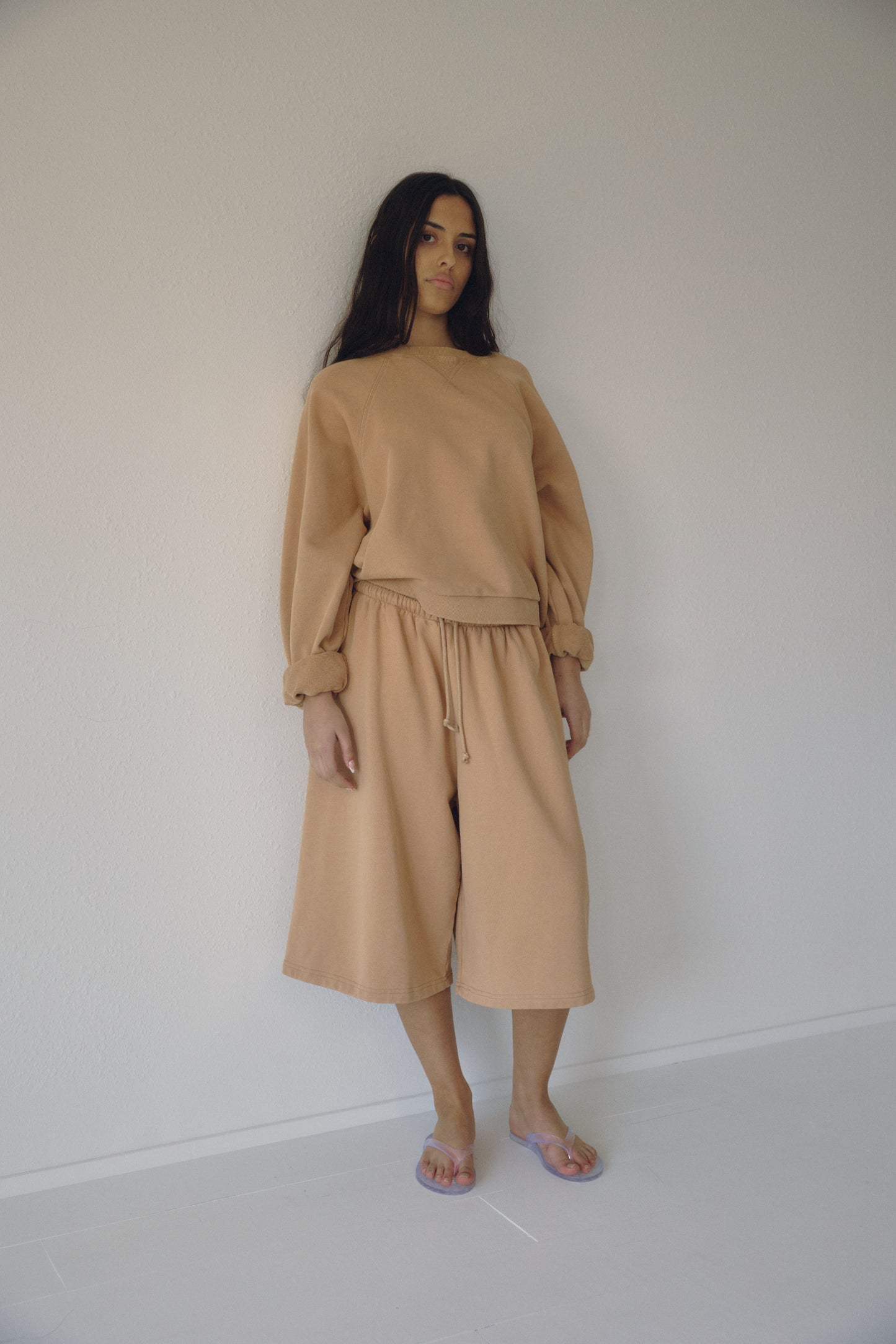 The Sweat Culotte - Sand