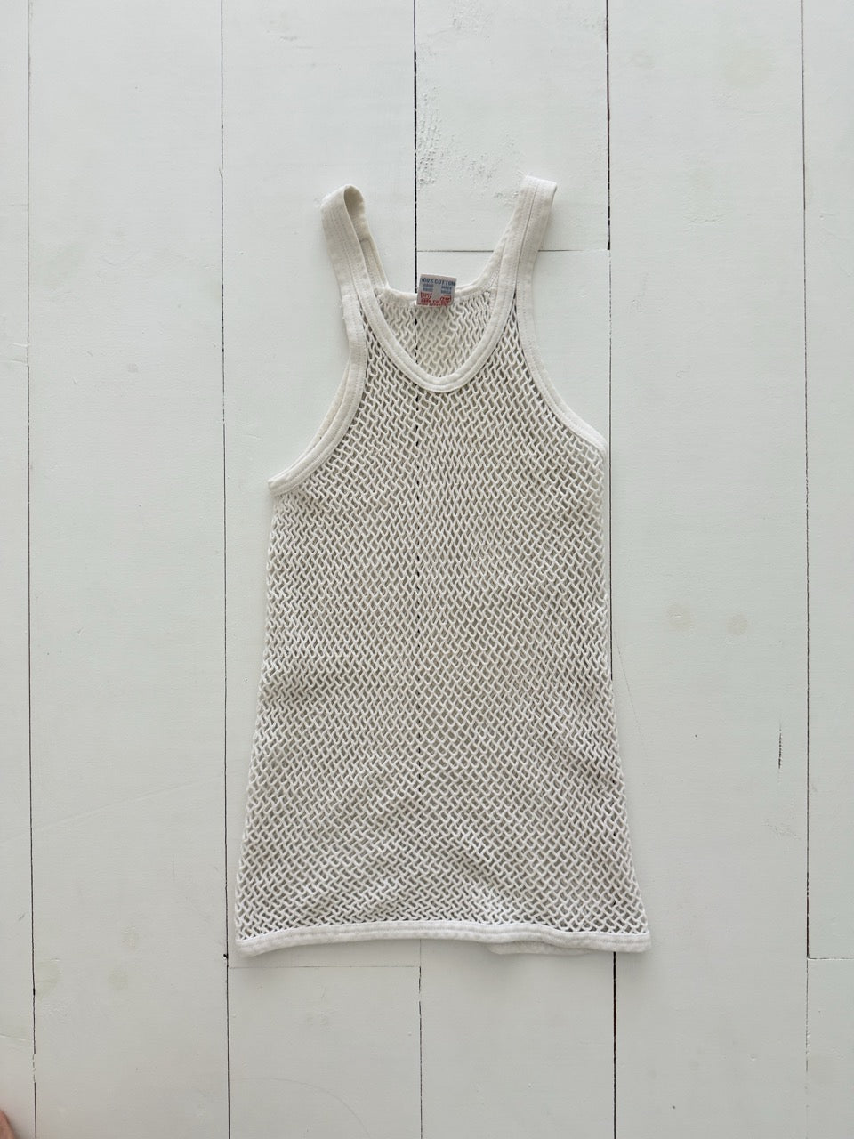 1980s Mesh Cotton Tank