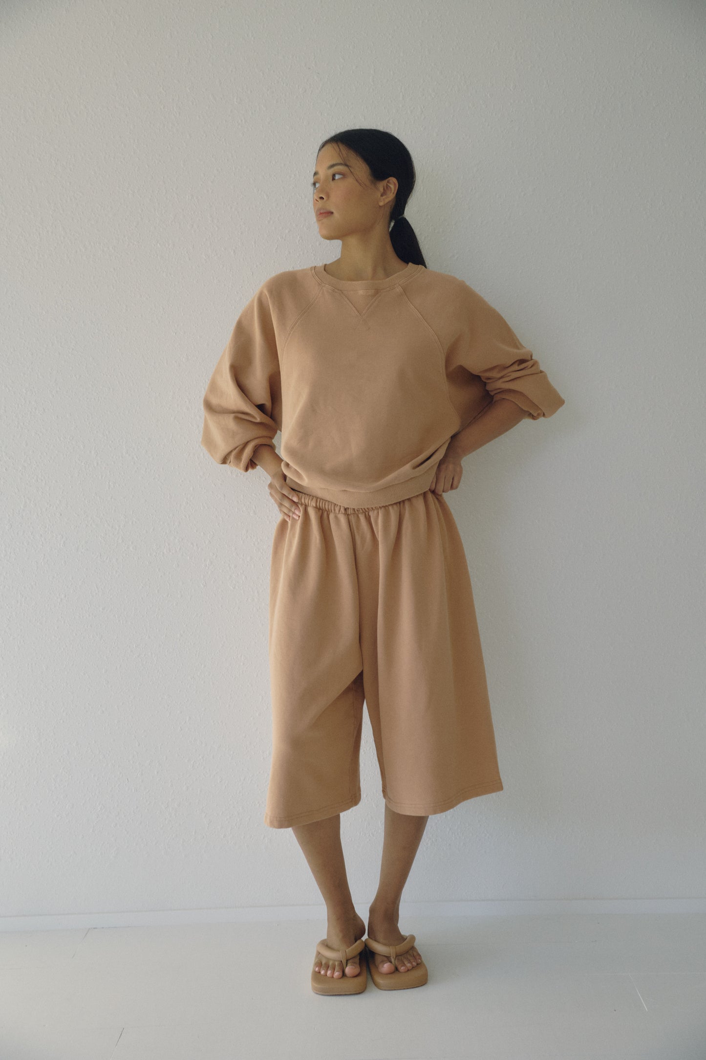 The Sweat Culotte - Sand