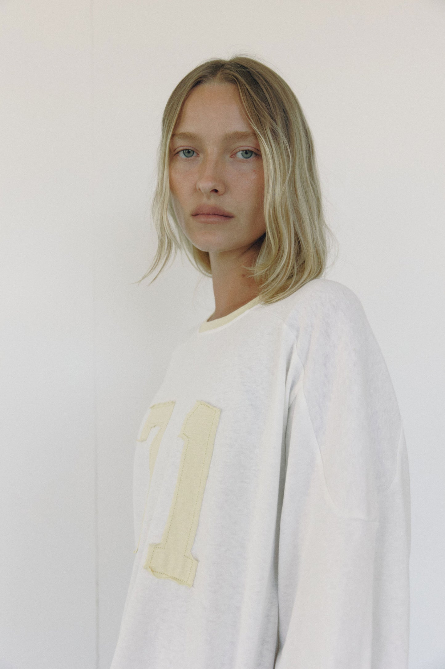 The 71 Tee - White / Yellow