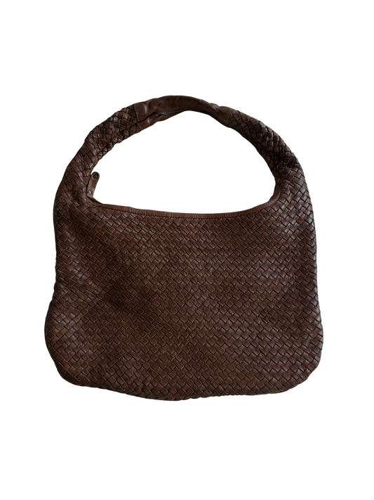 Woven Leather Bag