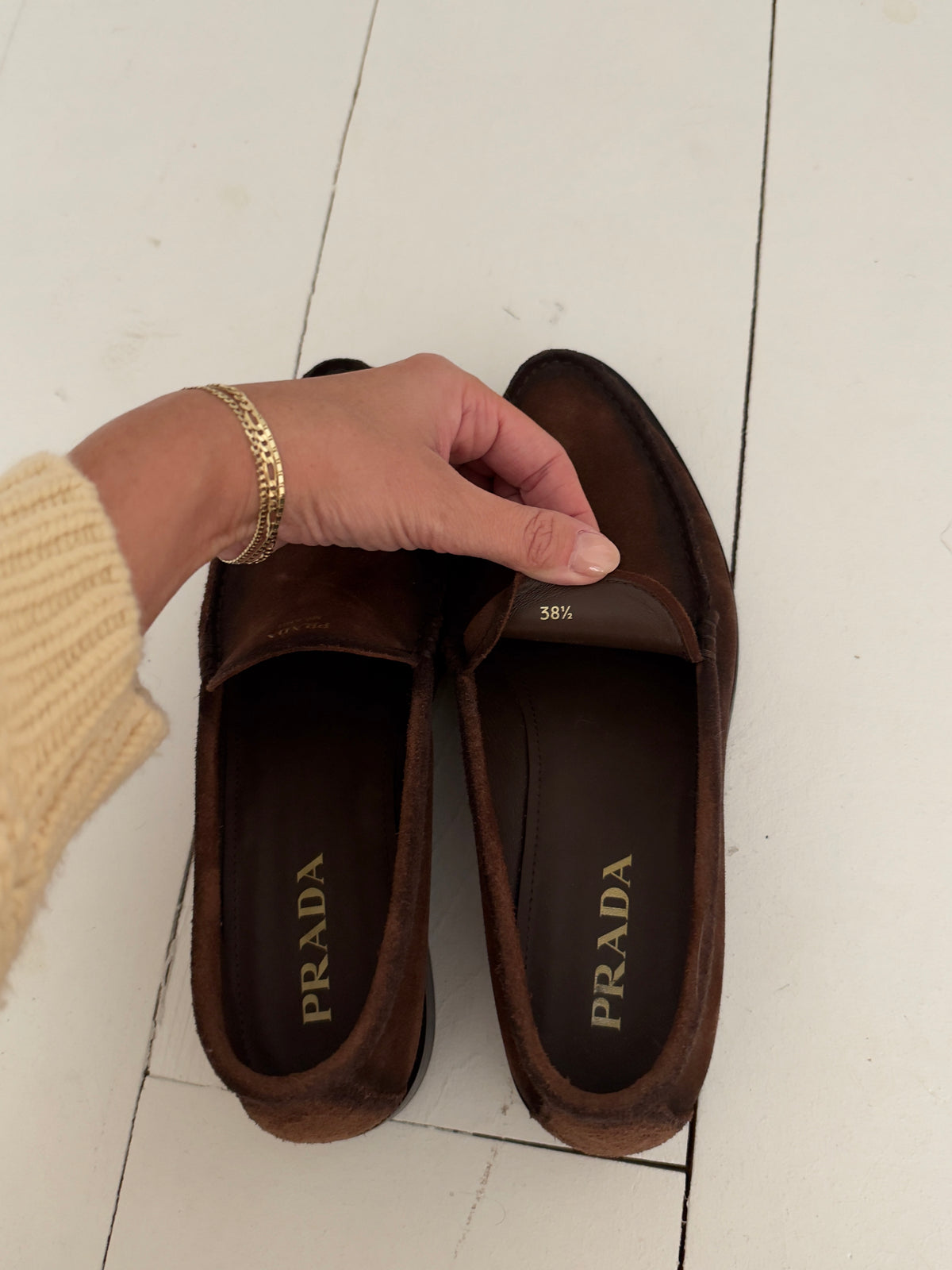 Prada Loafers (38.5) US 8.5